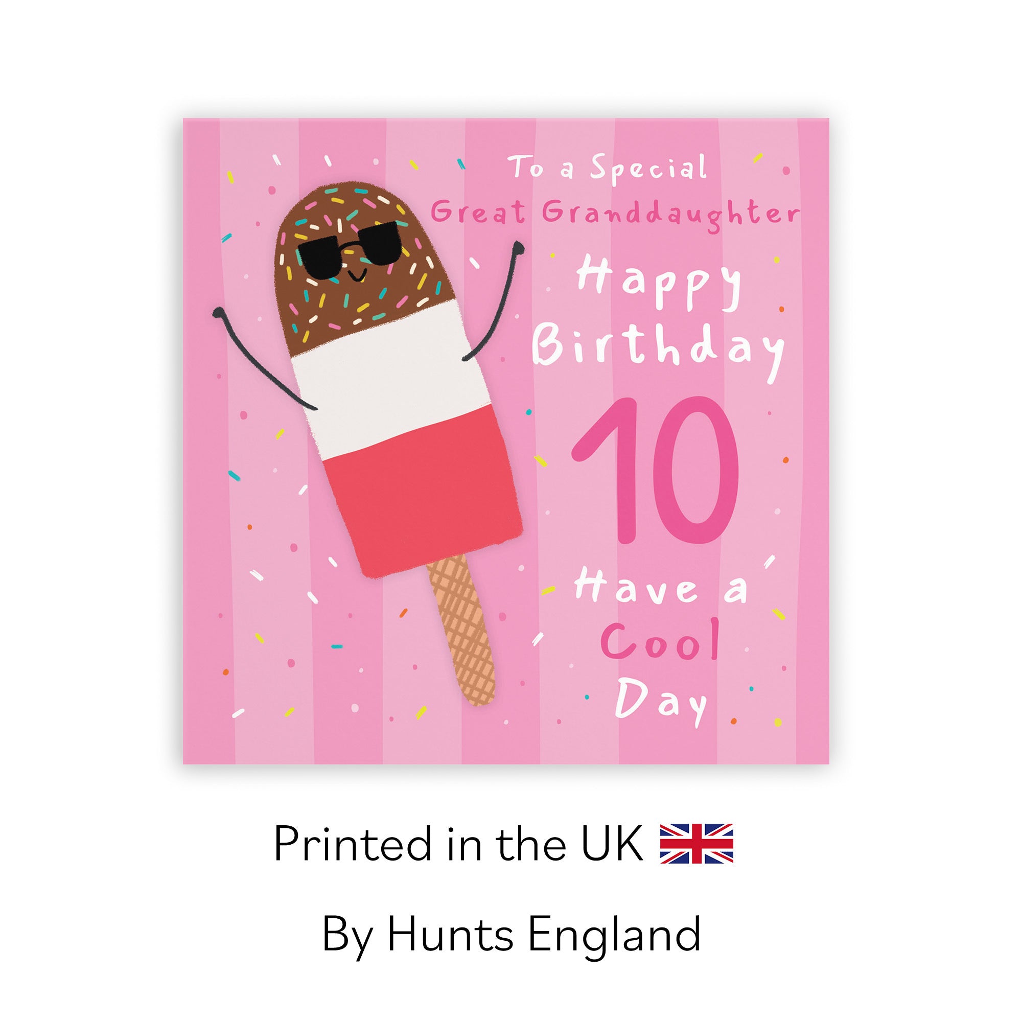 10th Great Granddaughter Birthday Card Ice Lolly Moments - Default Title (BS00494)