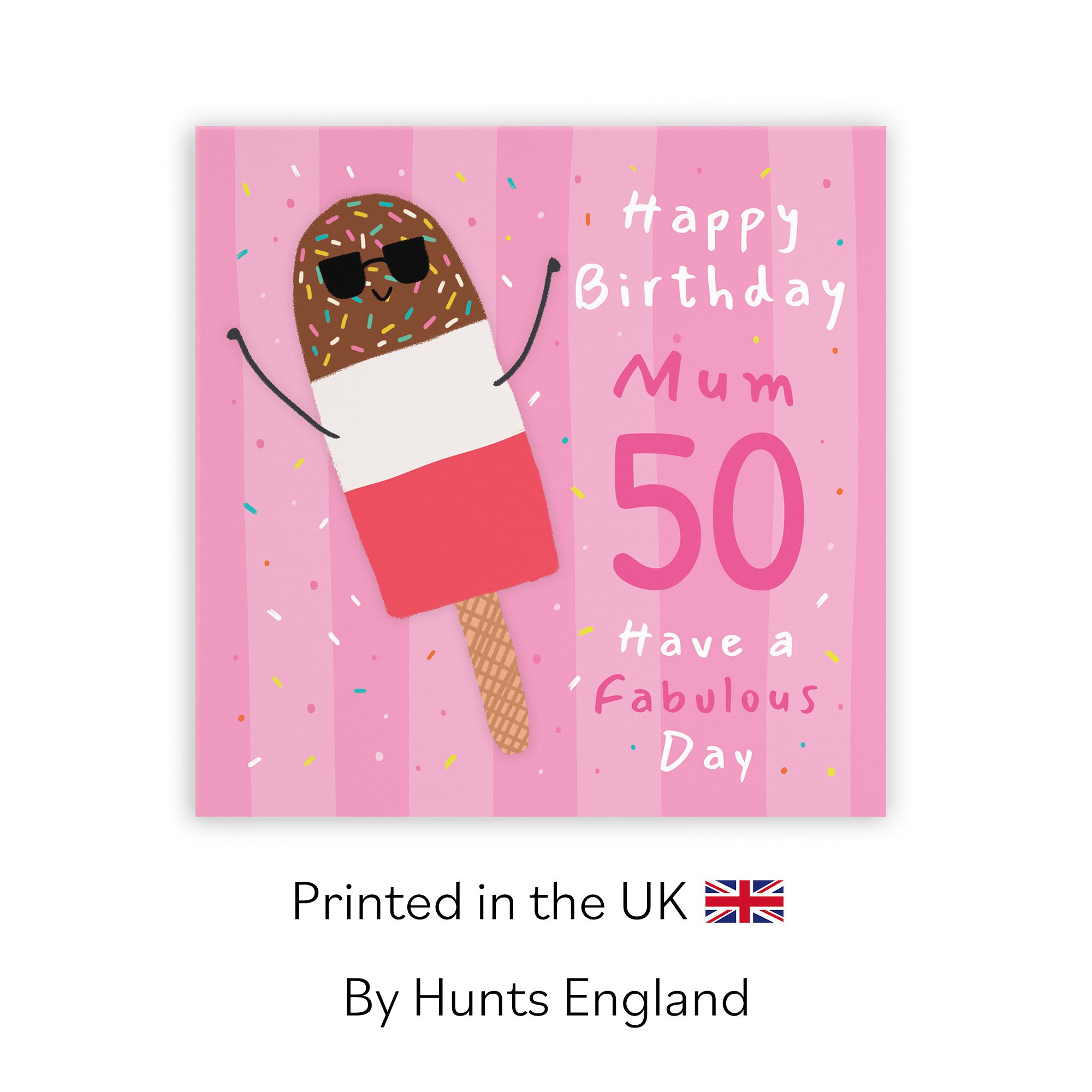 50th Mum Birthday Card Ice Lolly Moments - Default Title (BS00506)