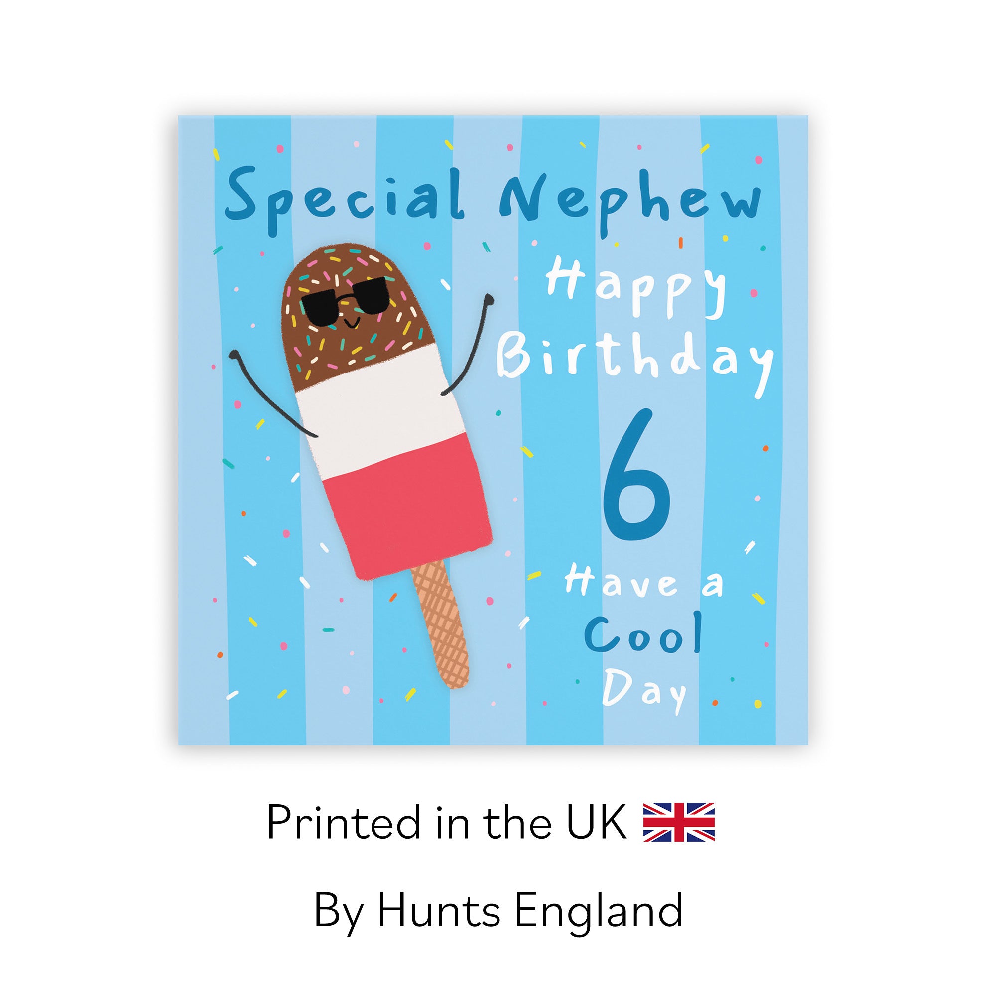 6th Nephew Birthday Card Ice Lolly Moments - Default Title (BS00518)
