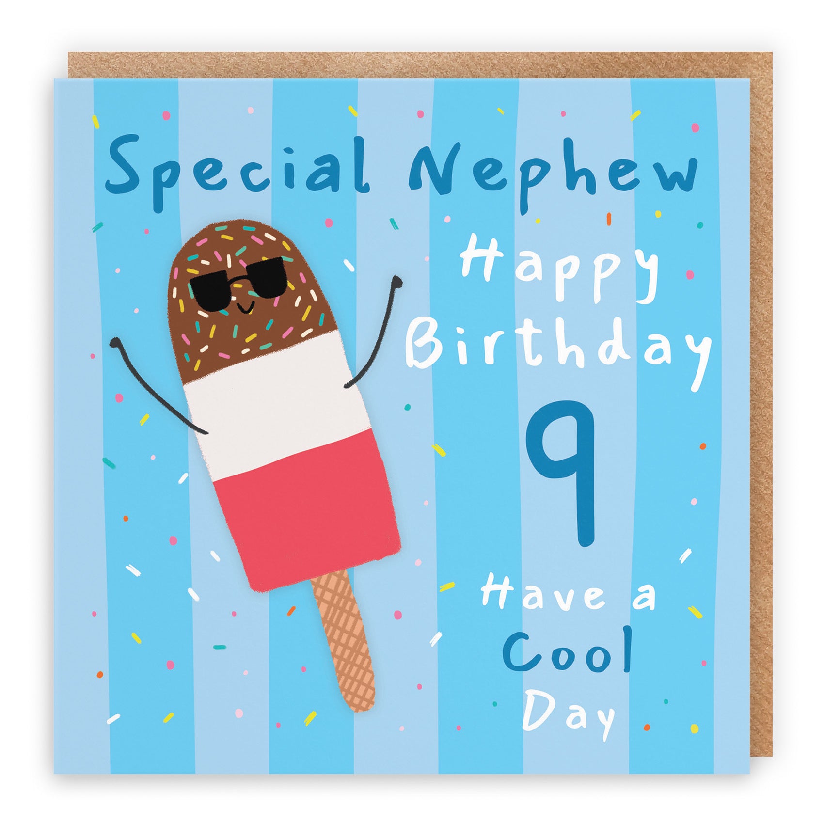 9th Nephew Birthday Card Ice Lolly Moments - Default Title (BS00521)