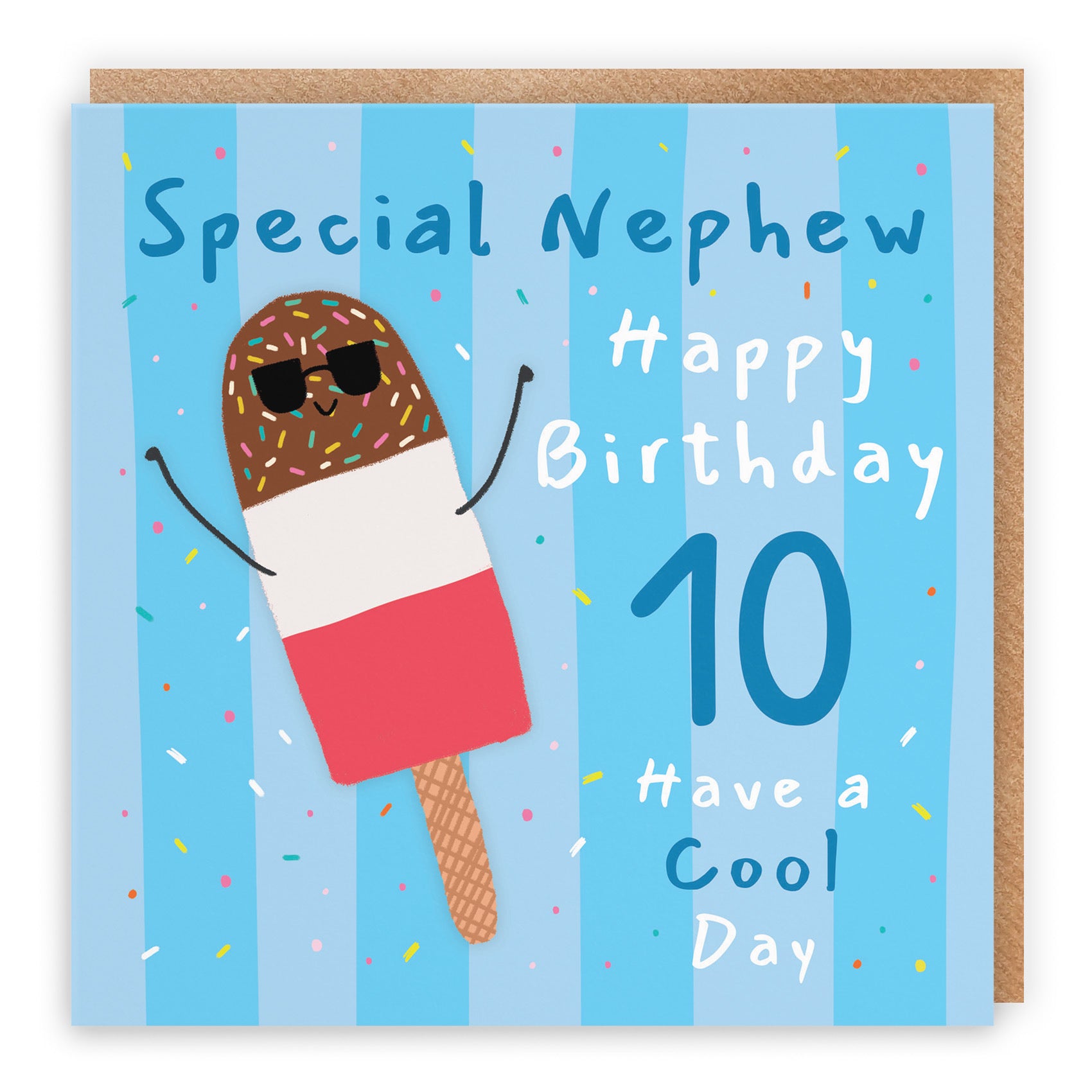 10th Nephew Birthday Card Ice Lolly Moments - Default Title (BS00522)