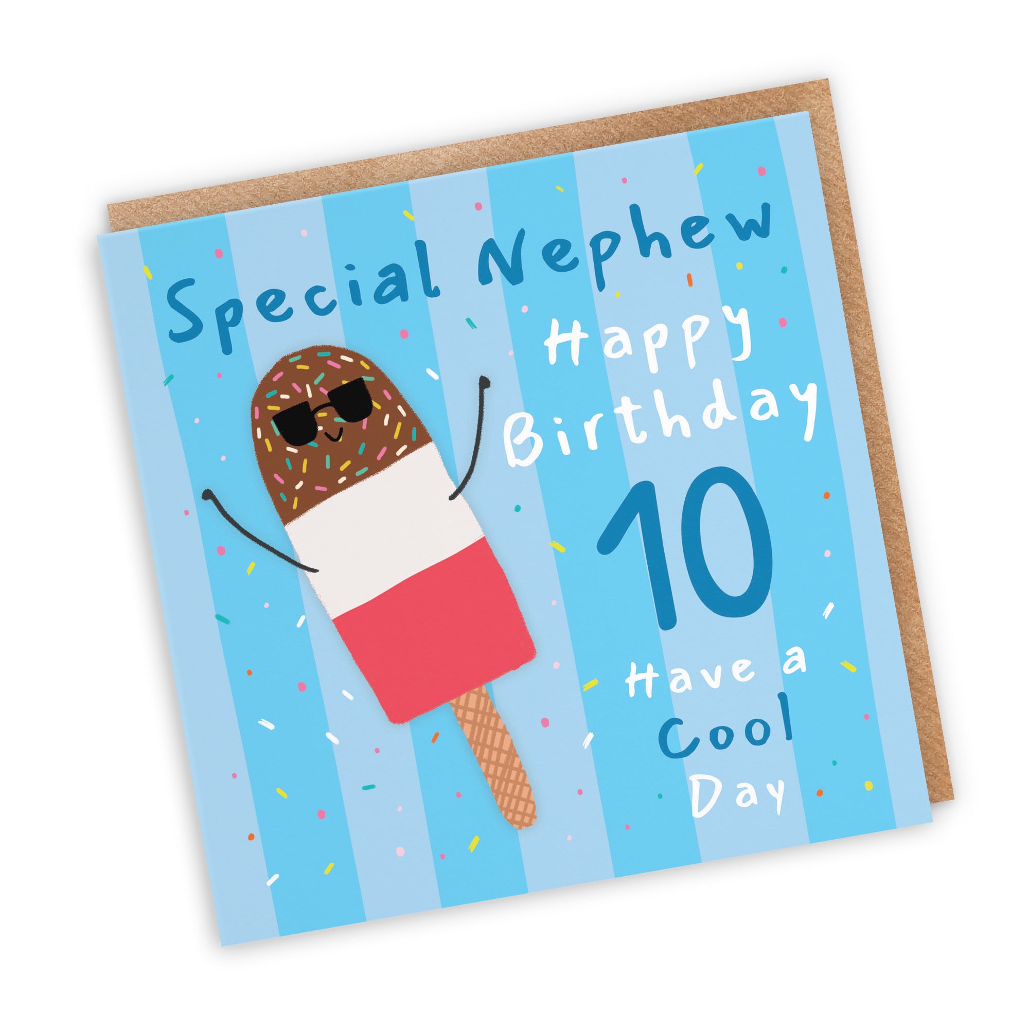 10th Nephew Birthday Card Ice Lolly Moments - Default Title (BS00522)