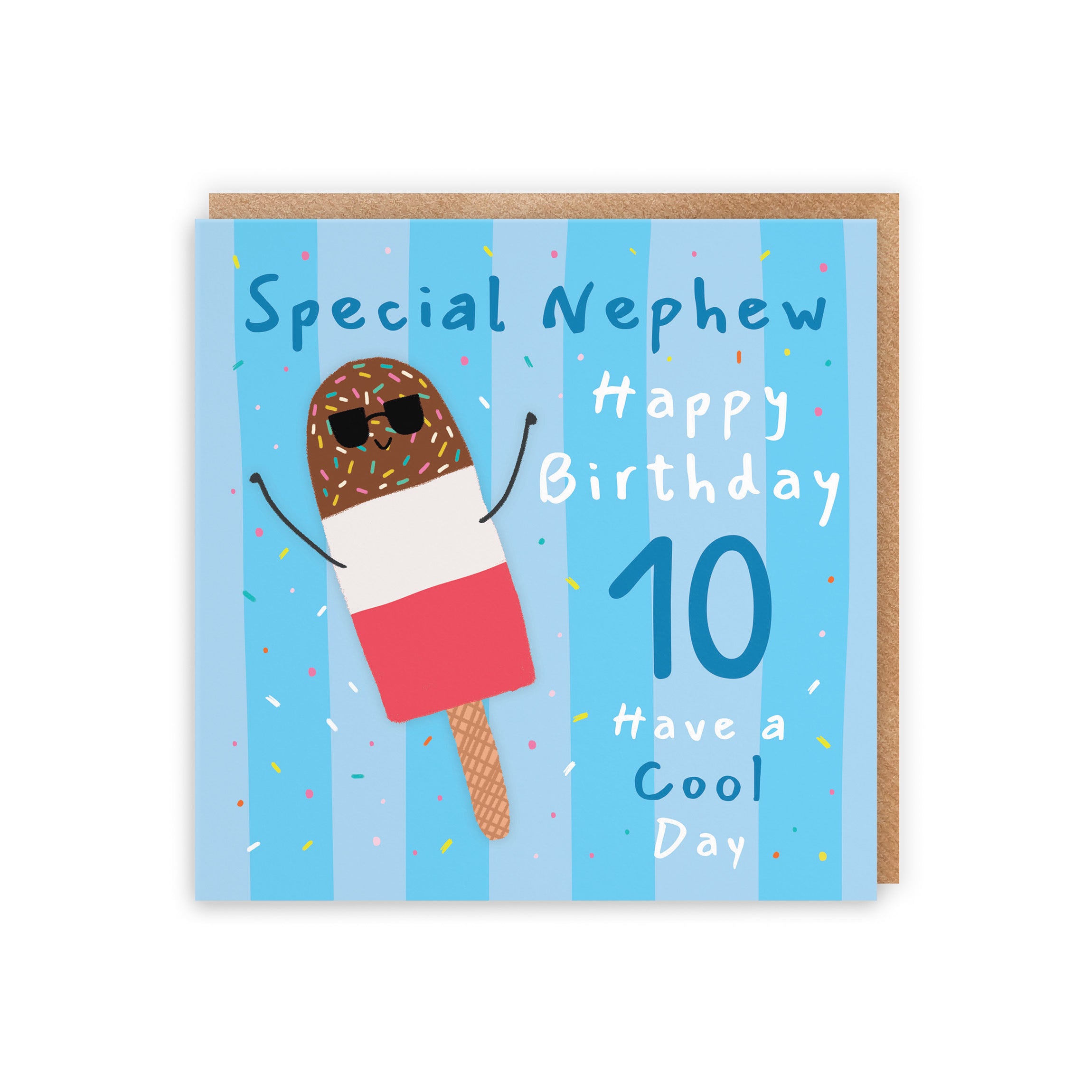 10th Nephew Birthday Card Ice Lolly Moments - Default Title (BS00522)