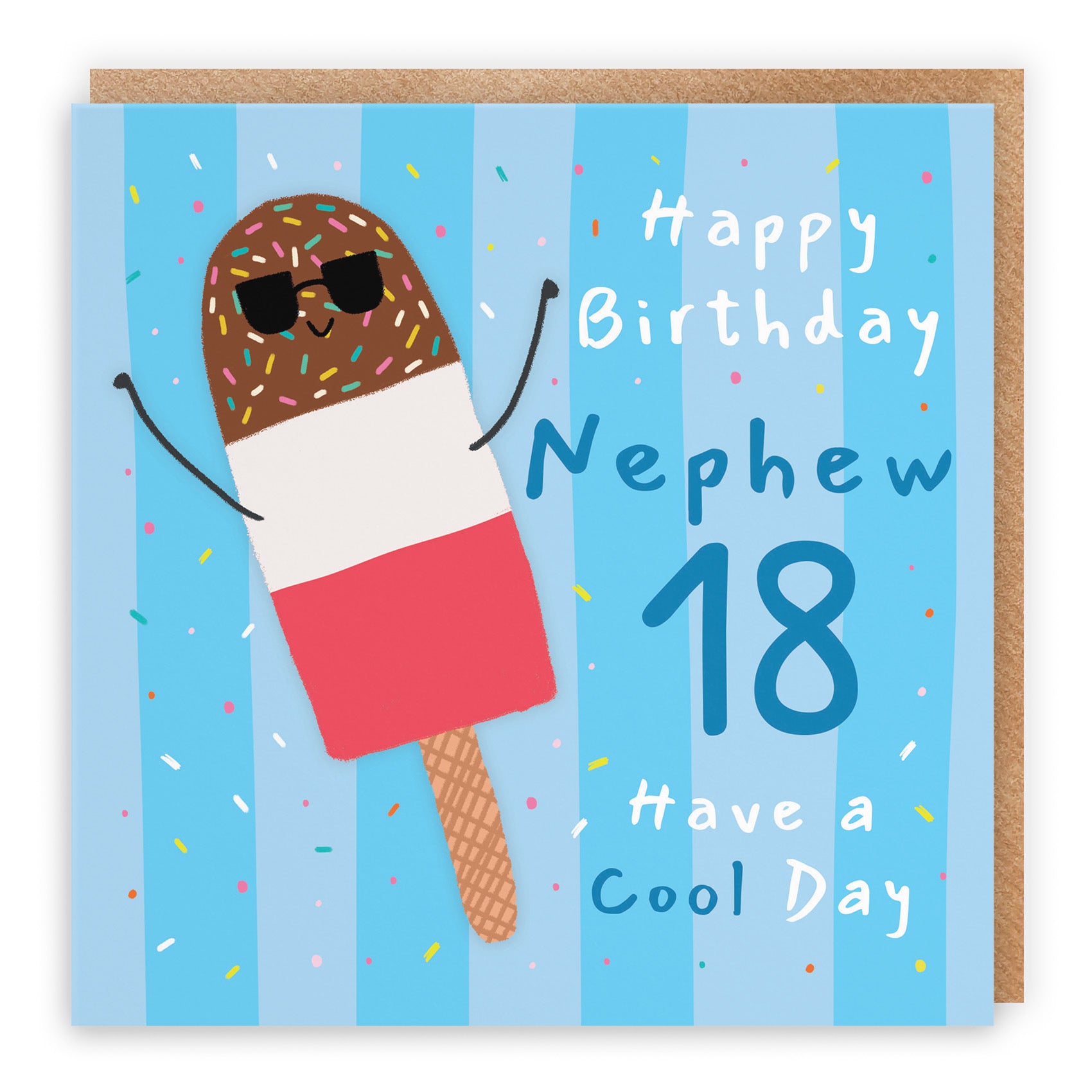 18th Nephew Birthday Card Ice Lolly Moments - Default Title (BS00523)