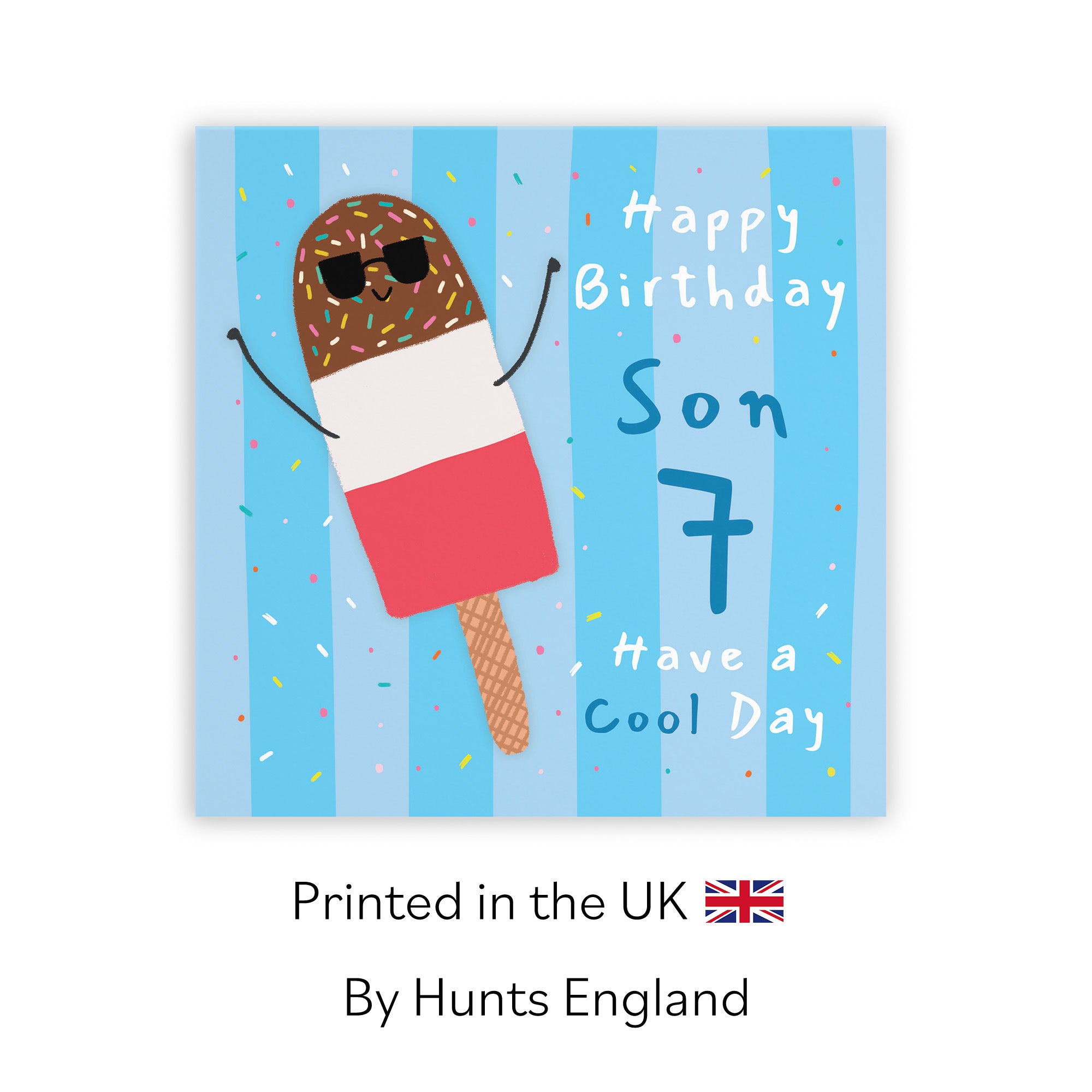 7th Son Birthday Card Ice Lolly Moments - Default Title (BS00559)