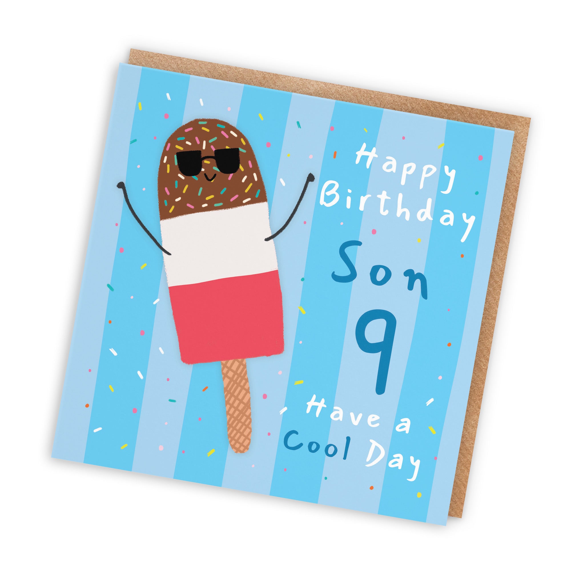 9th Son Birthday Card Ice Lolly Moments - Default Title (BS00561)