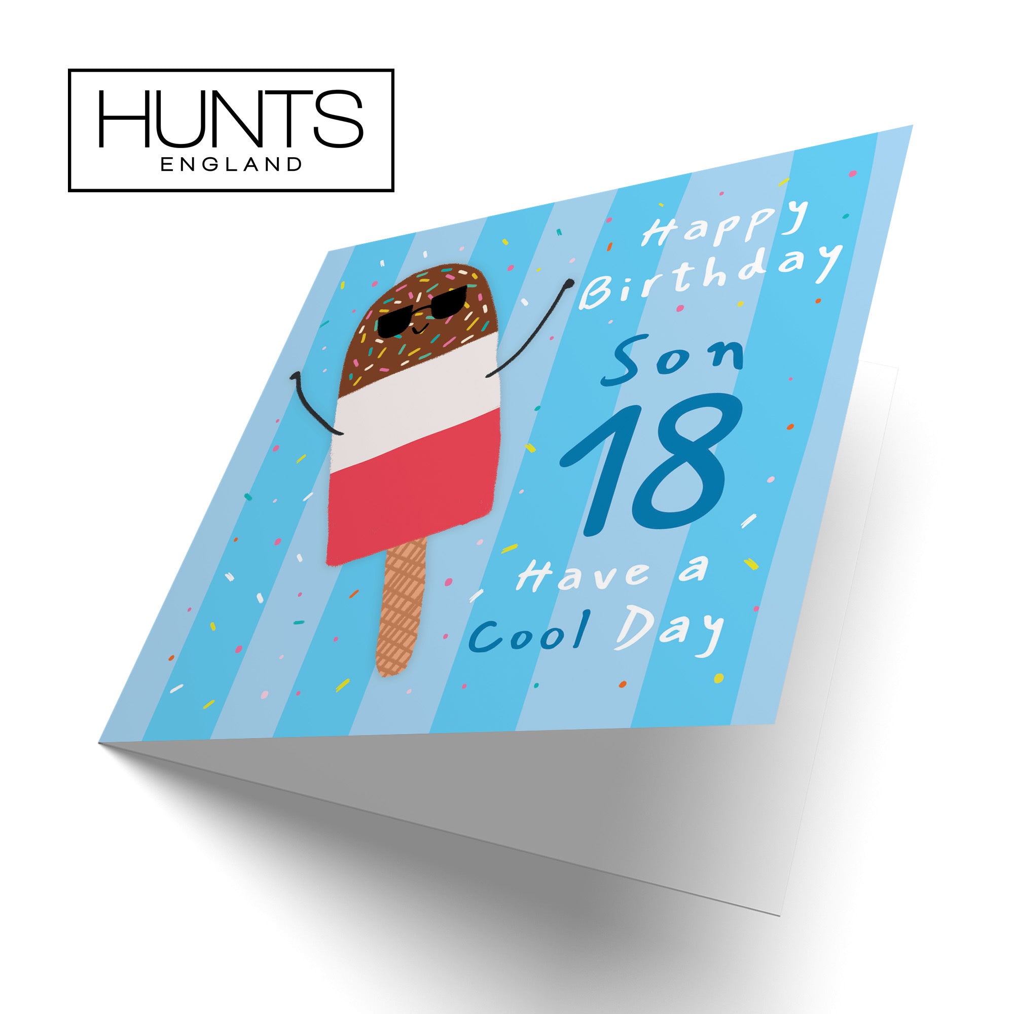 18th Son Birthday Card Ice Lolly Moments - Default Title (BS00563)