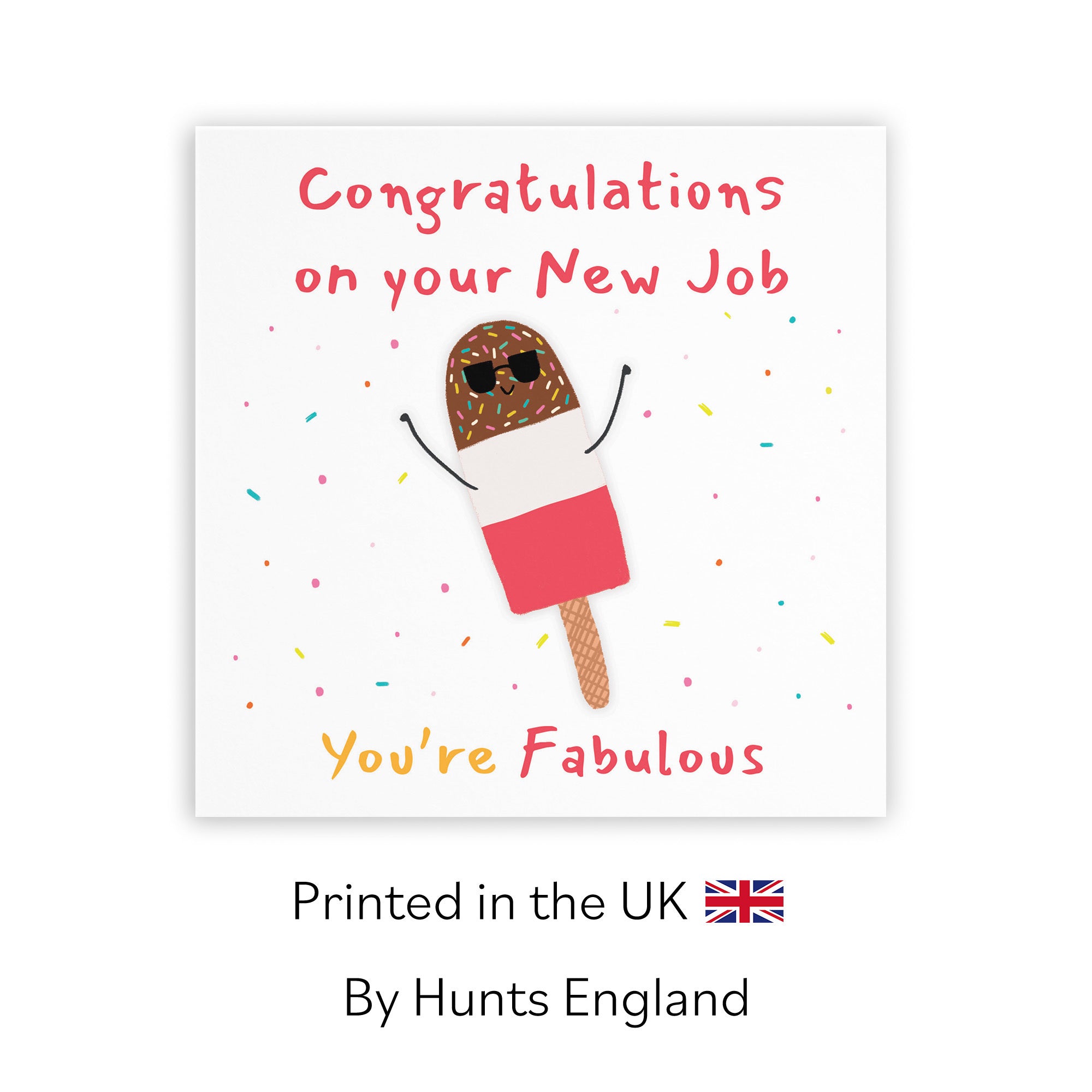 New Job Congratulations Card Ice Lolly Moments - Default Title (BS00571)