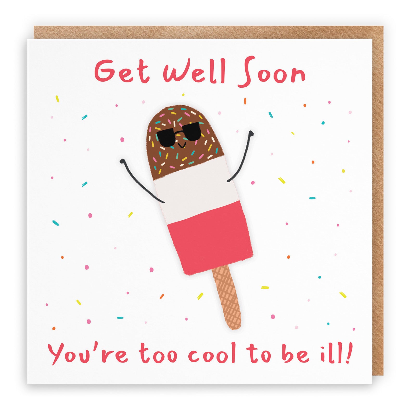 Get Well Card Ice Lolly Moments - Default Title (BS00572)