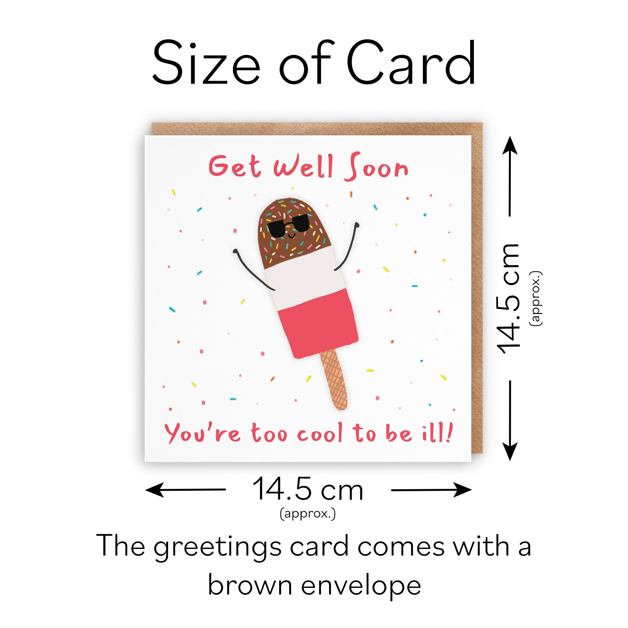 Get Well Card Ice Lolly Moments - Default Title (BS00572)
