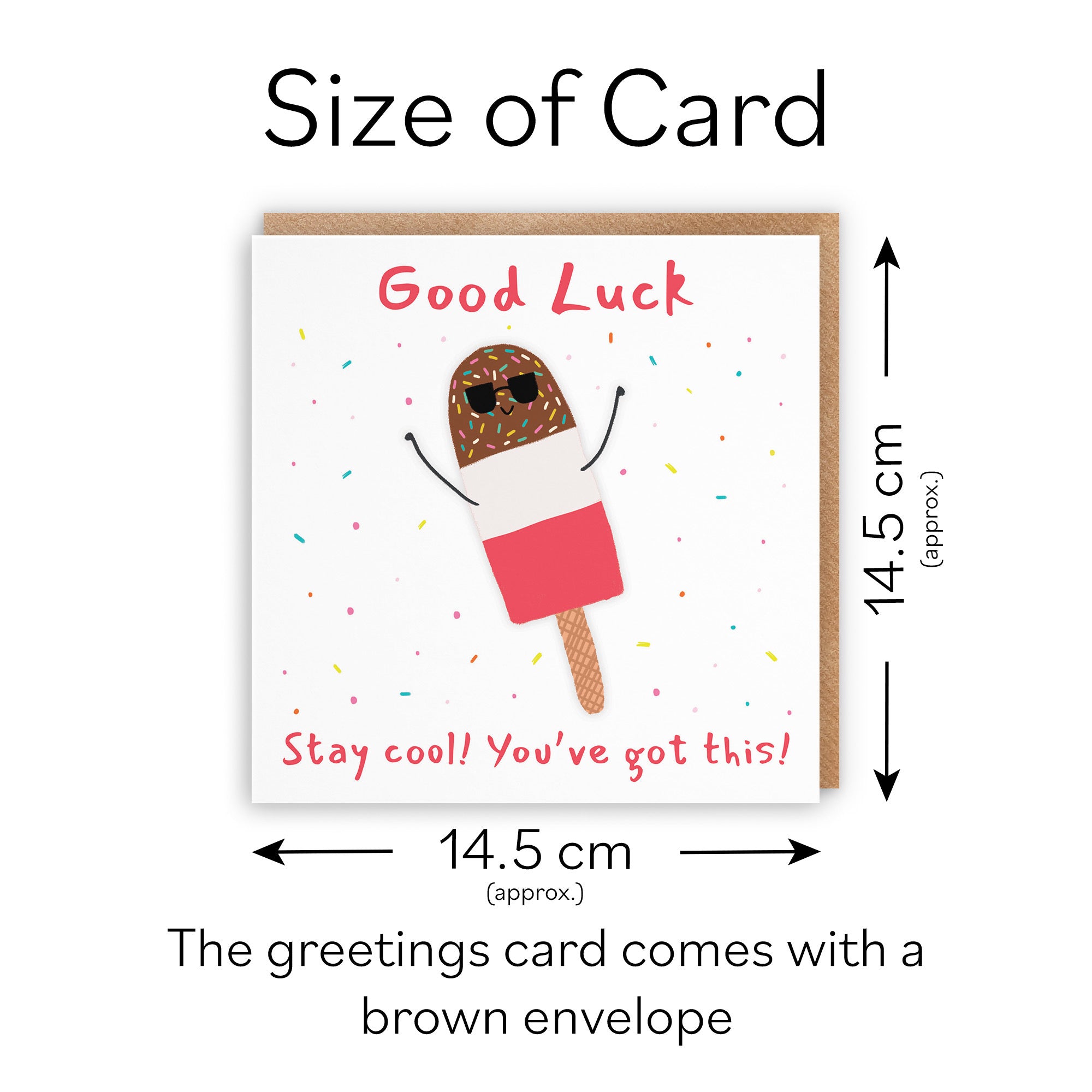 Good Luck Card Ice Lolly Moments - Default Title (BS00573)