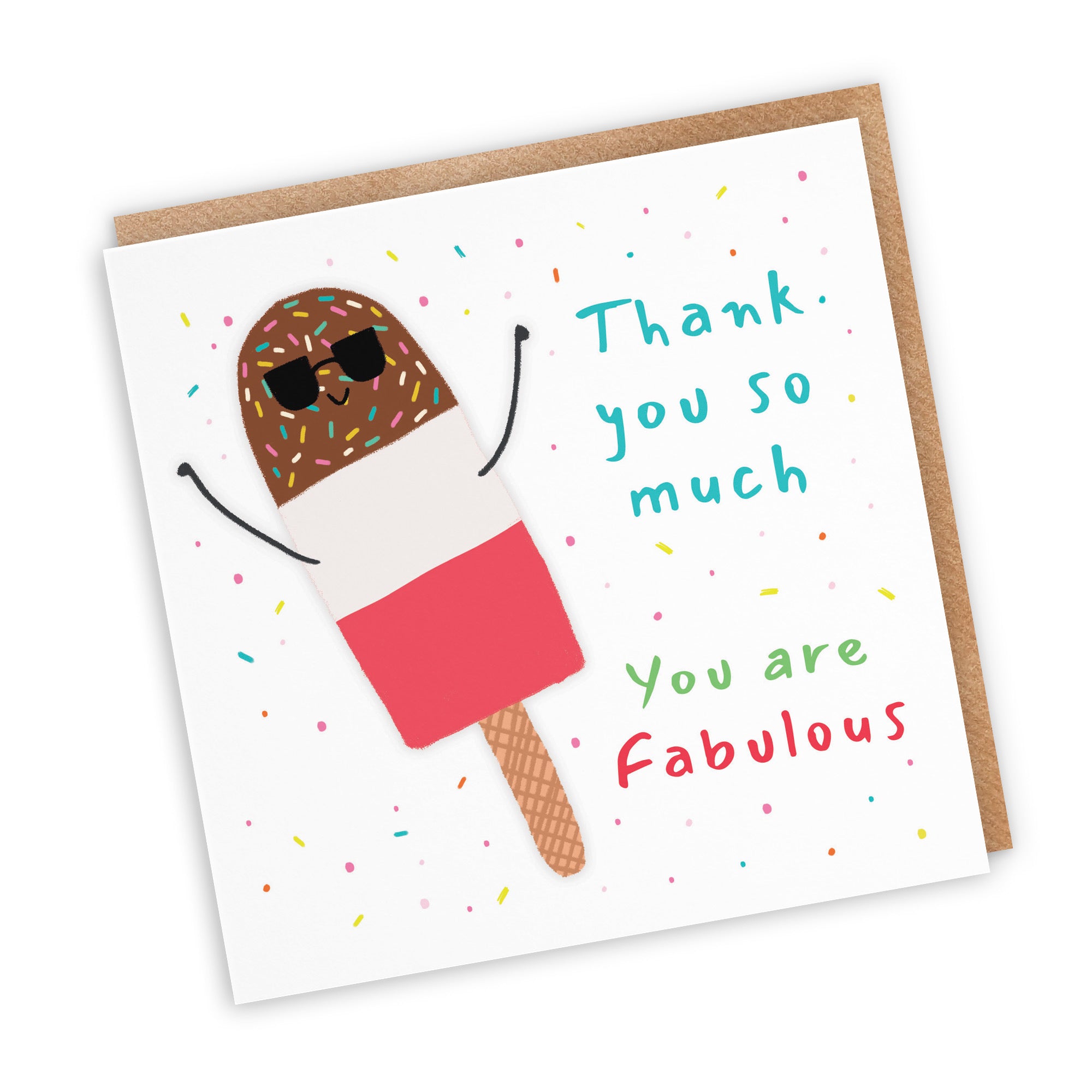 Thank You Card Ice Lolly Moments - Default Title (BS00580)