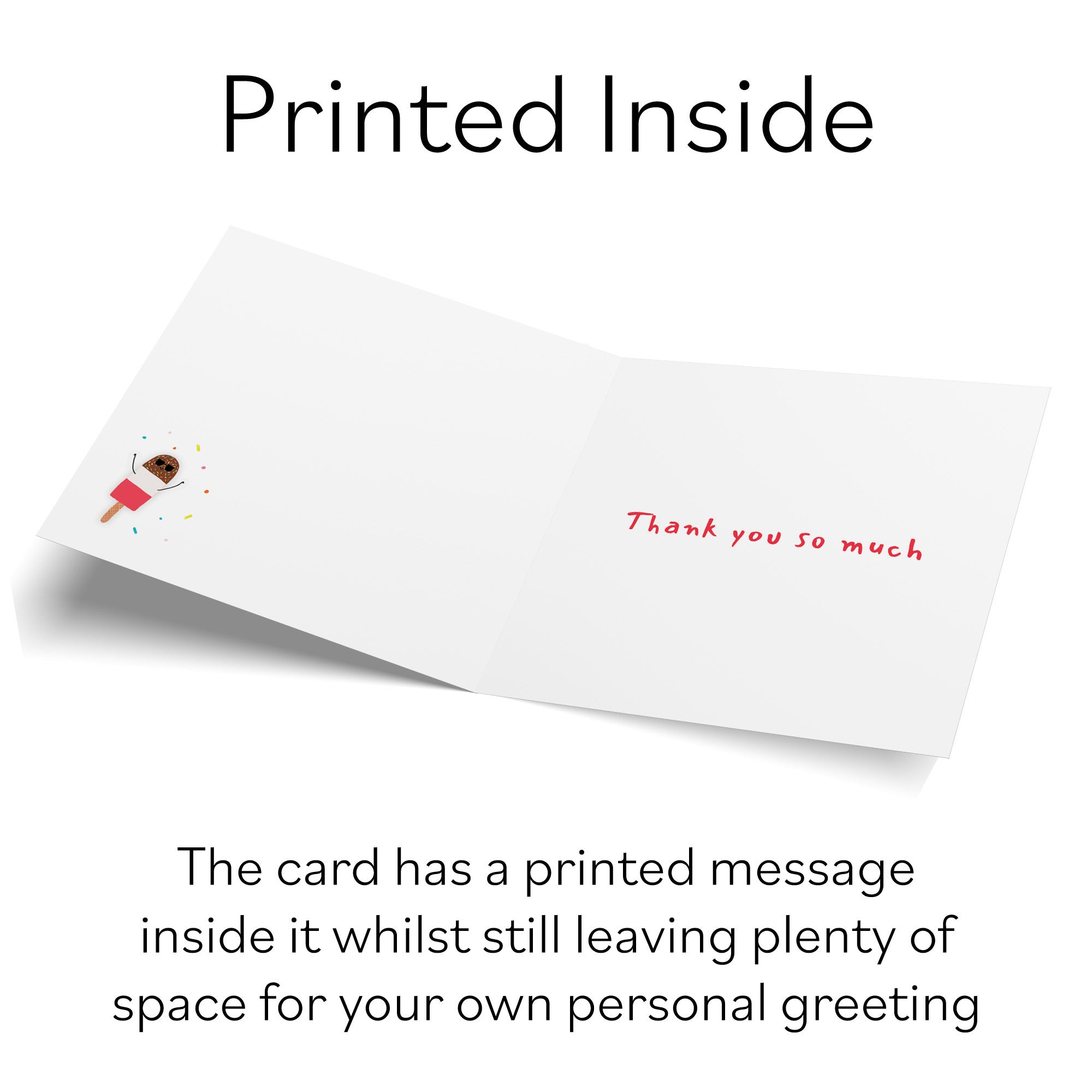 Thank You Card Ice Lolly Moments - Default Title (BS00580)