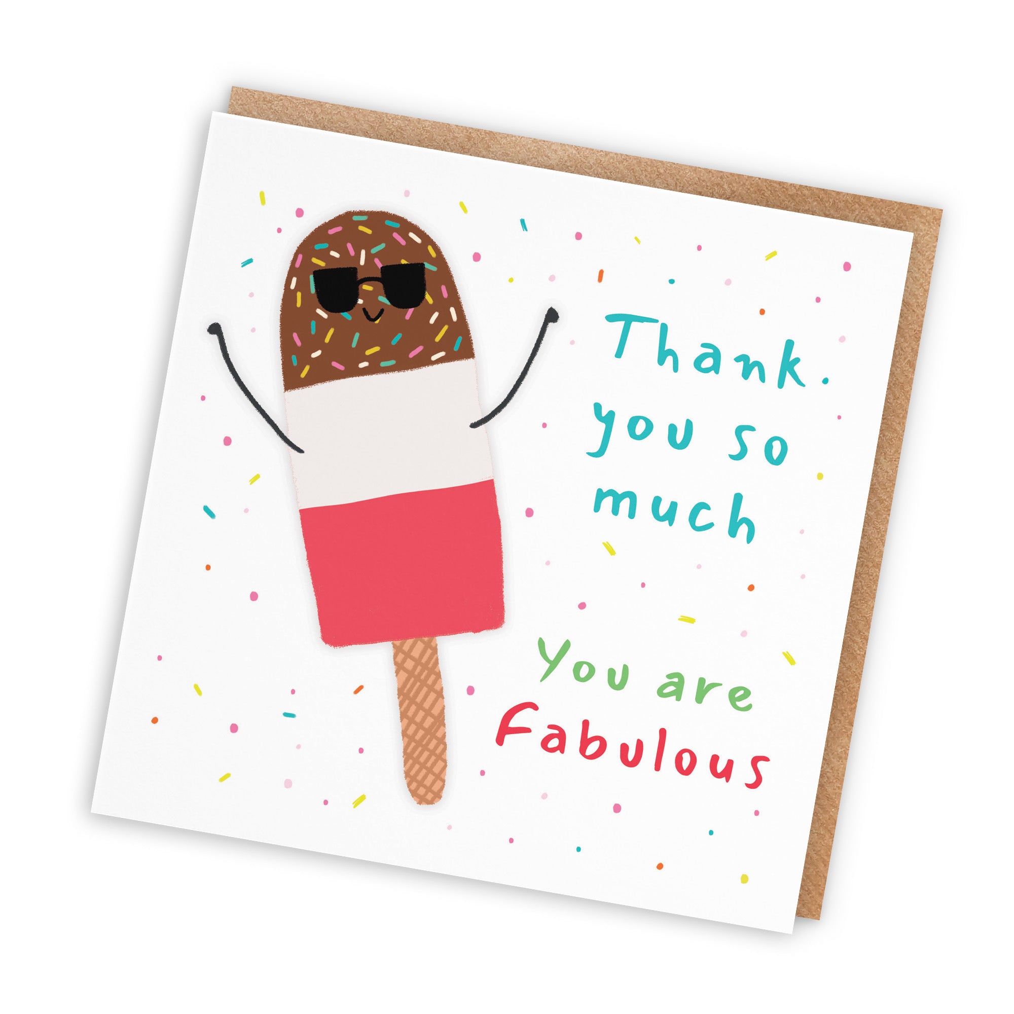 Thank You Card Ice Lolly Moments - Default Title (BS00580)