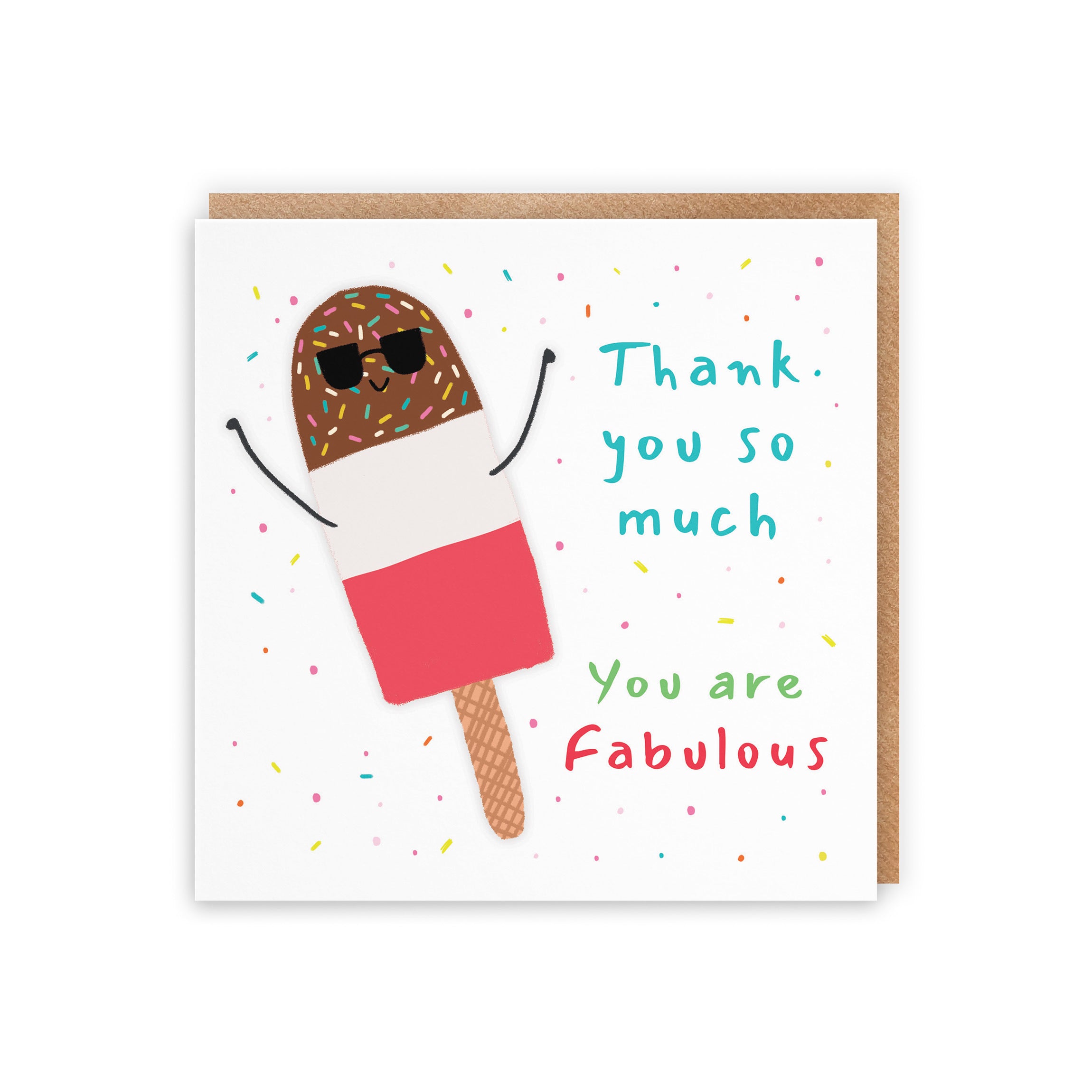 Thank You Card Ice Lolly Moments - Default Title (BS00580)