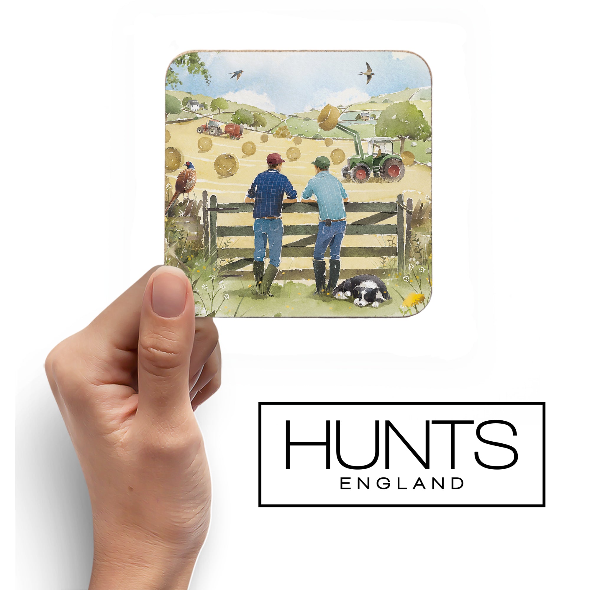 Farmers And Tractors Drinks Coaster Milo's Gallery