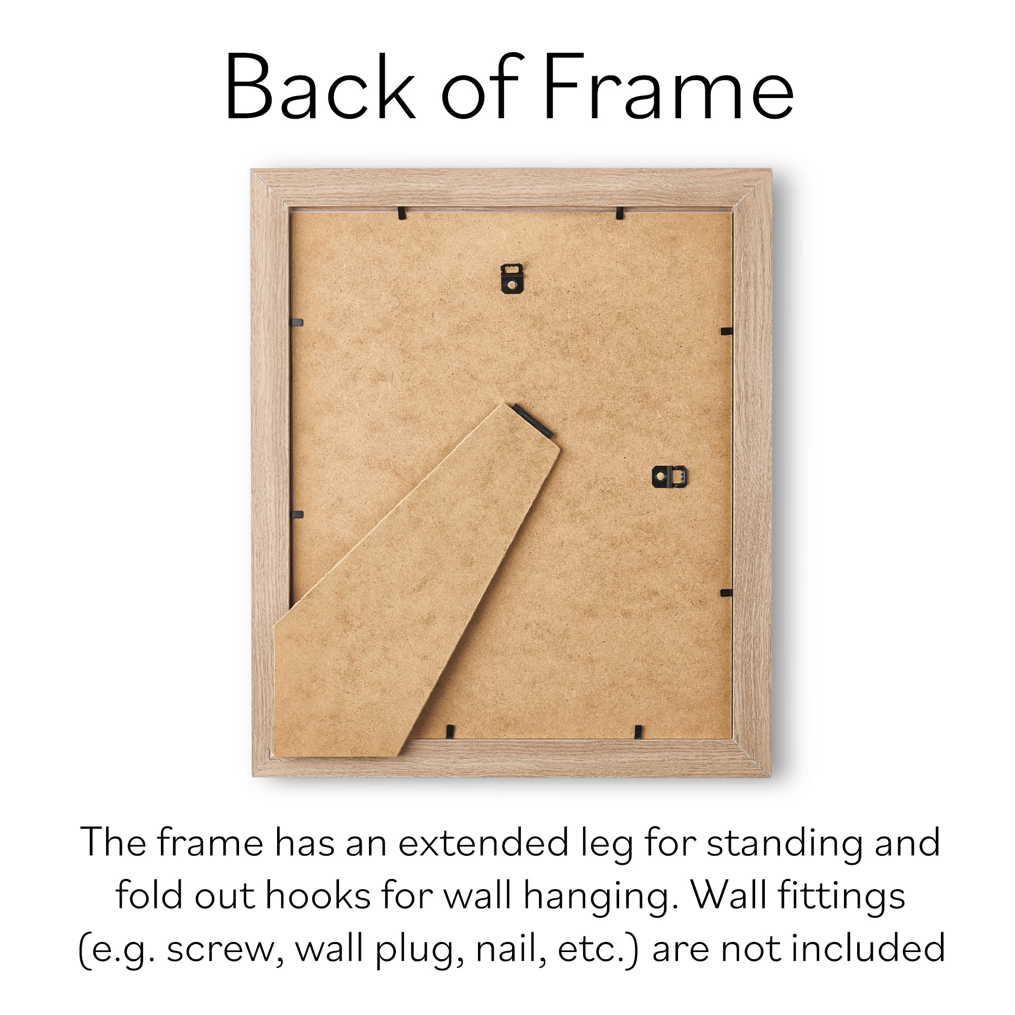 Classic Oak Effect 12x10 Inch Picture Frame