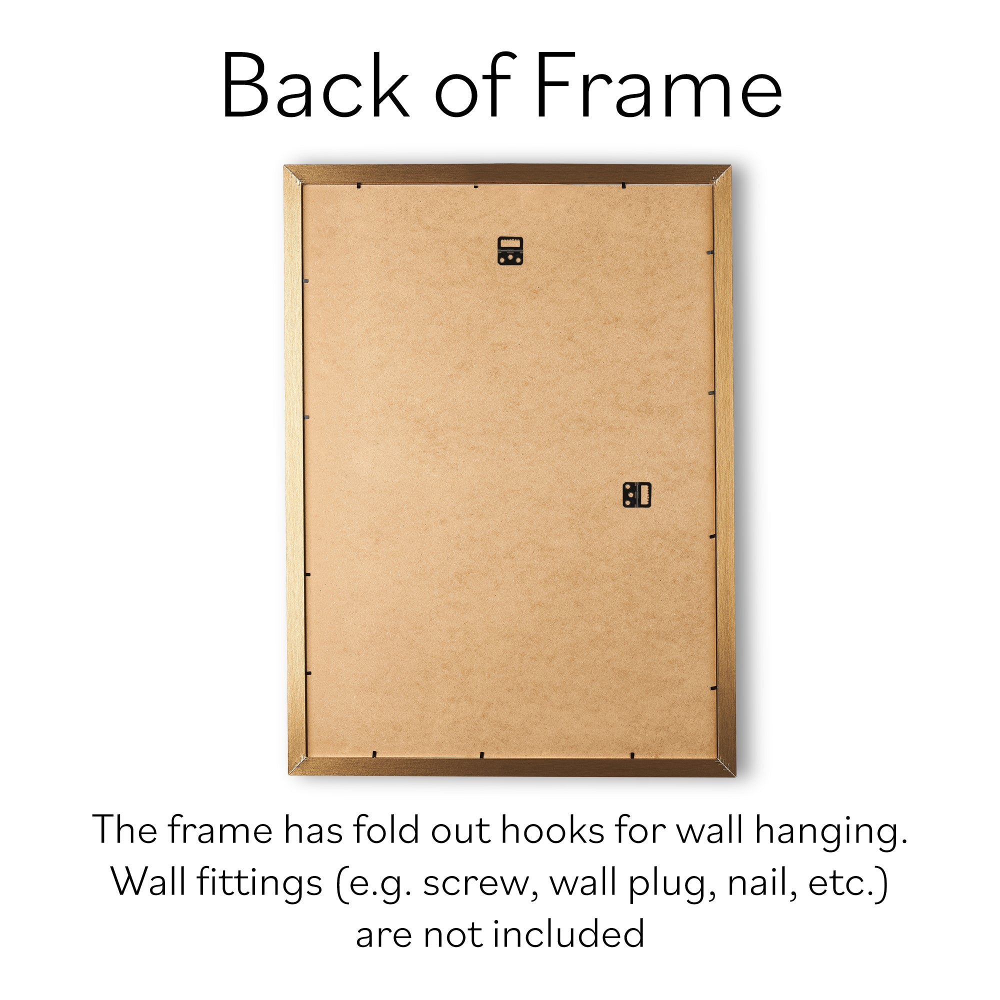 Stylish Gold Effect 50 x 70 cm Picture Frame