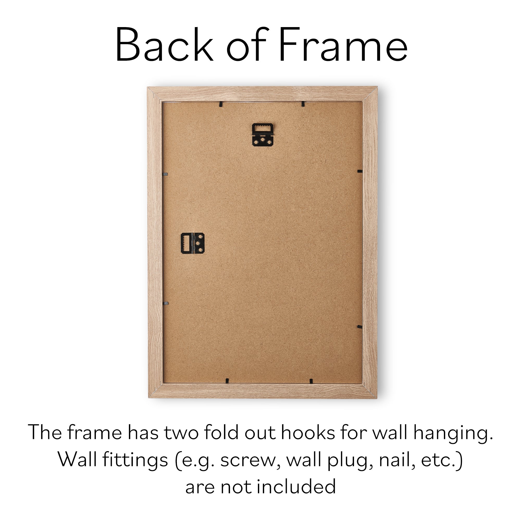 Classic Oak Effect A3 Picture Frame