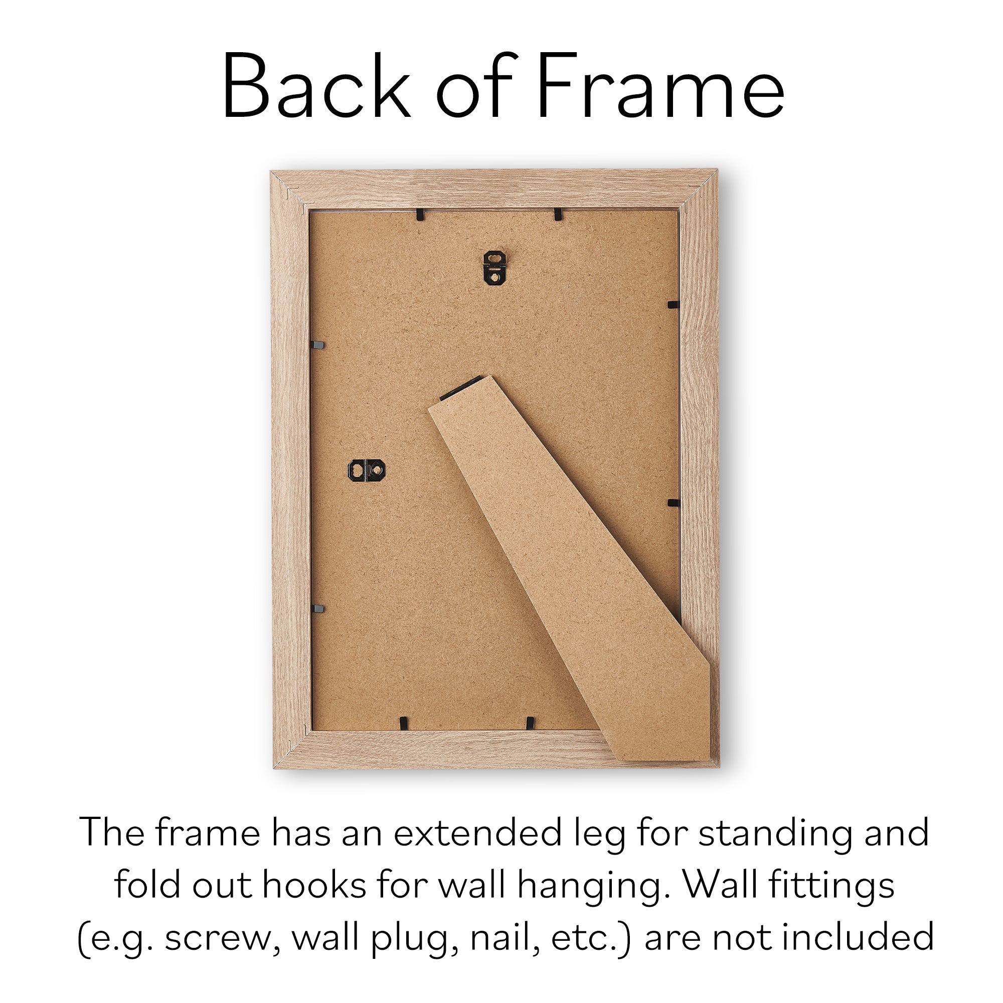 Classic Oak Effect A4 Picture Frame