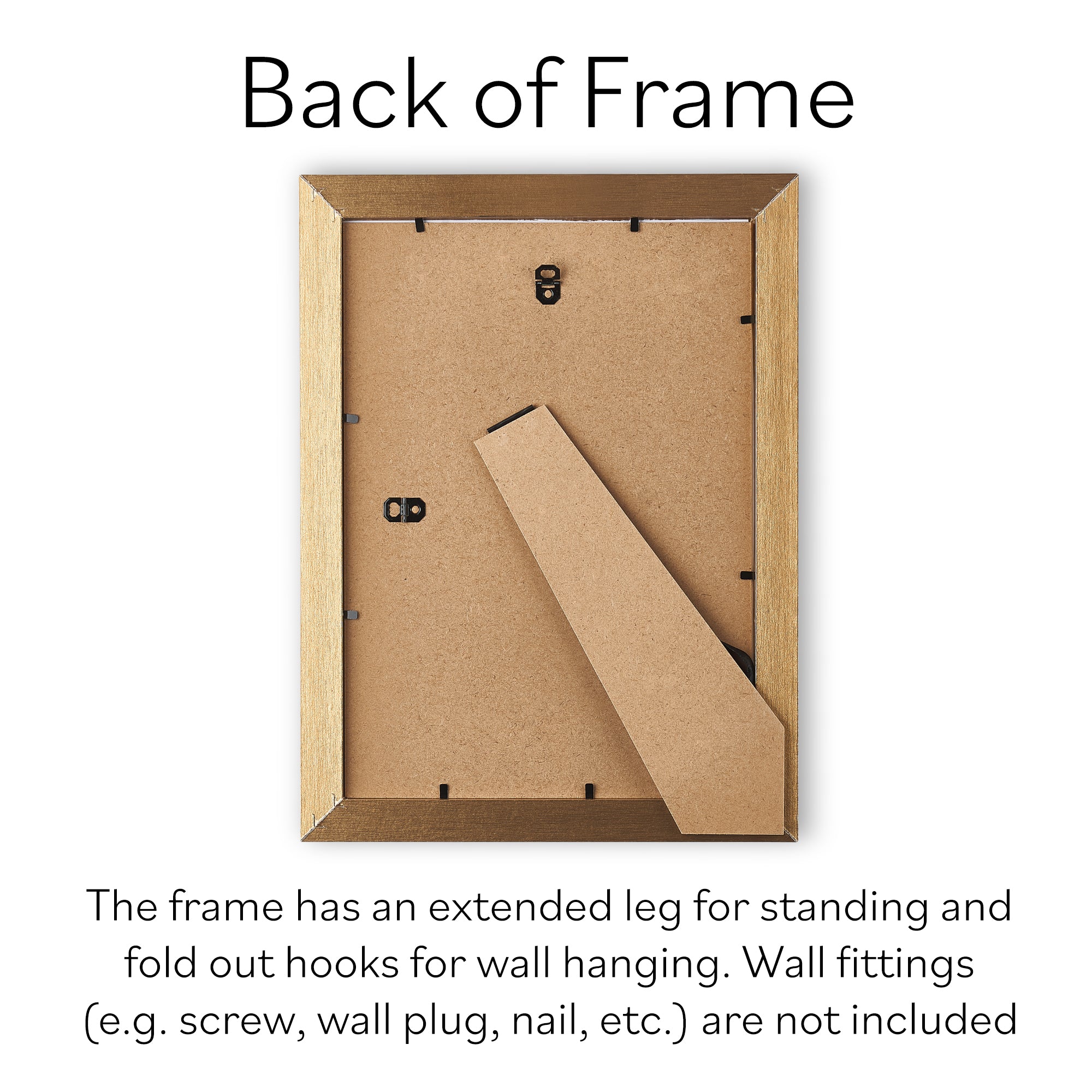 Stylish Gold Effect A4 Picture Frame