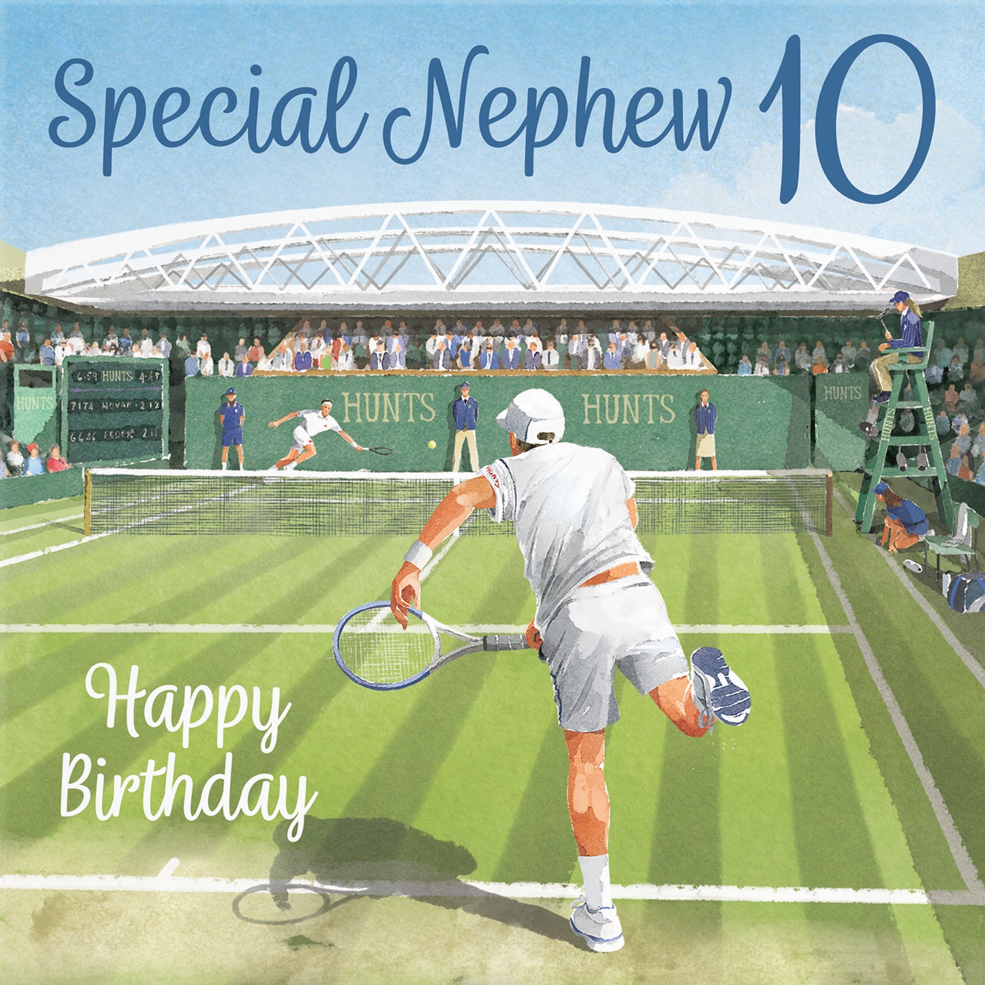 10th Nephew Tennis Birthday Card Milo's Gallery