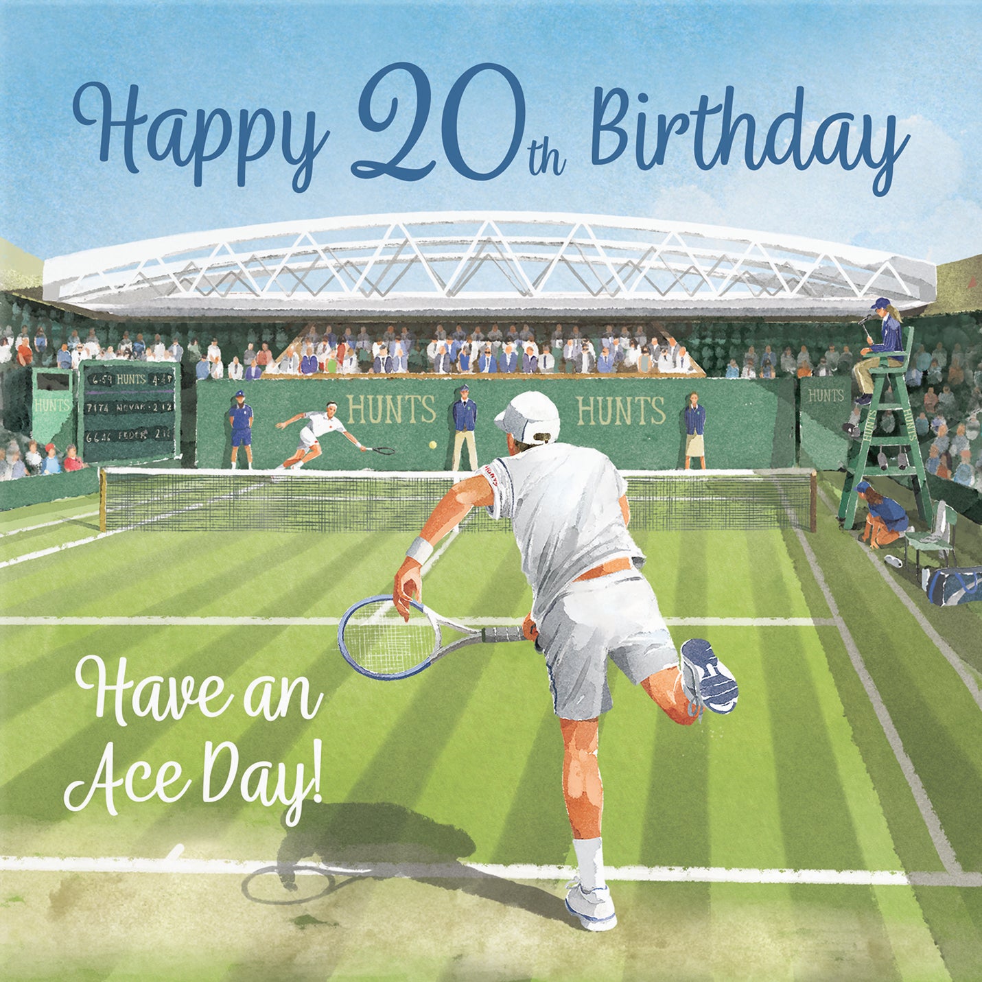 Tennis 20th Birthday Card For Him Milo's Gallery