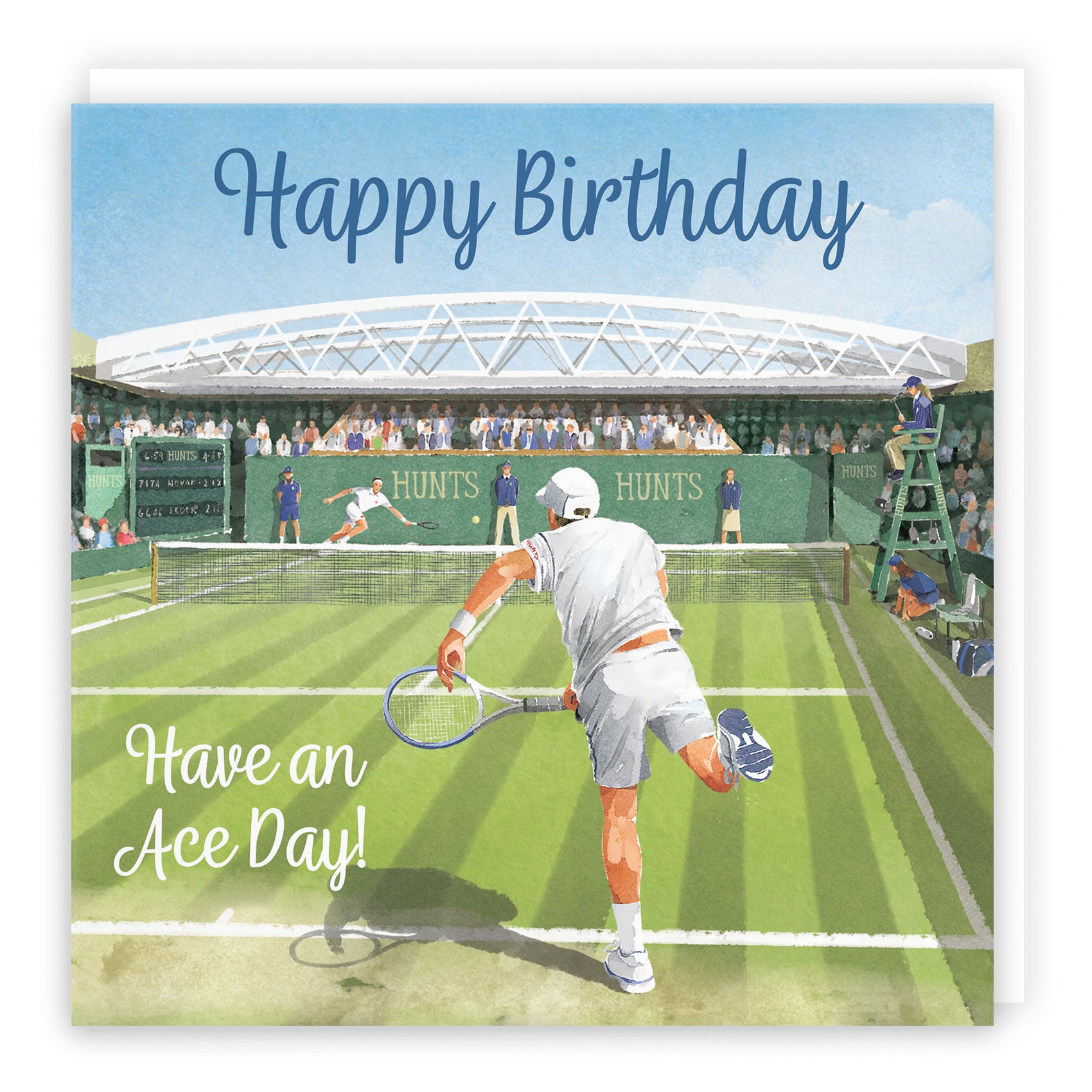 Tennis Birthday Card For Him Milo's Gallery