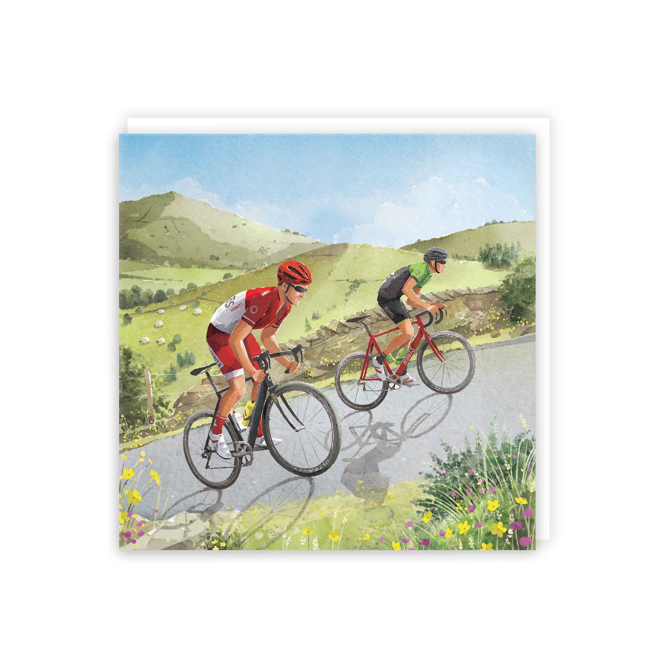 Blank Any Occasion Card Road Cycling Milo's Gallery