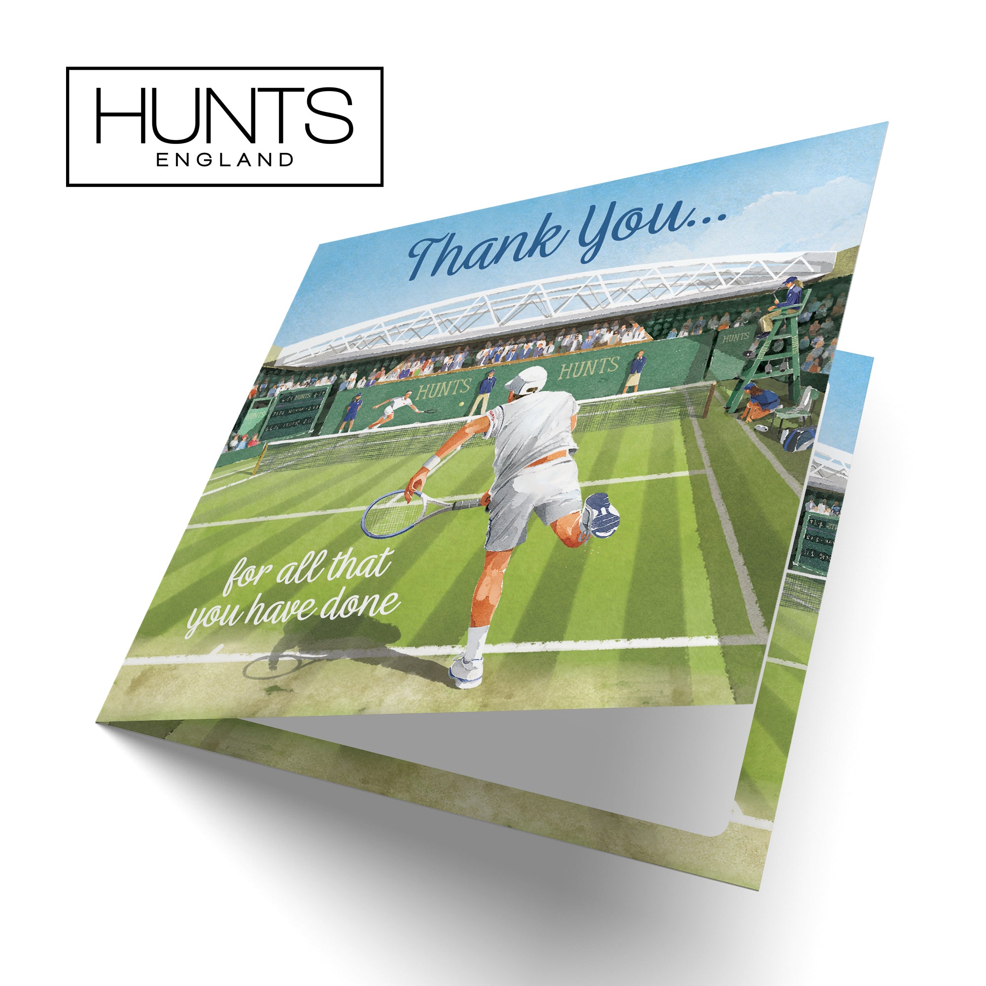 Thank You Tennis Card For Him Milo's Gallery