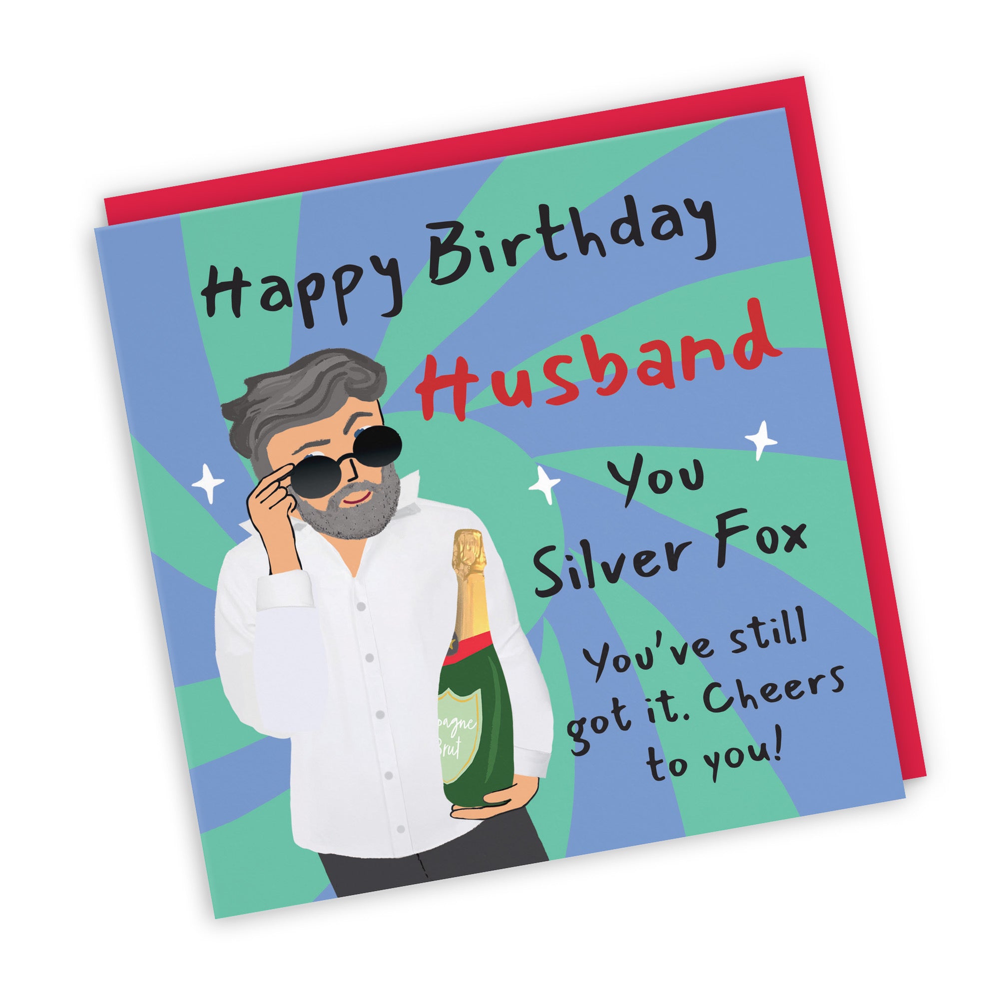 Husband Birthday Card Cool Dude Laugh Out Loud - Default Title (GK00016)