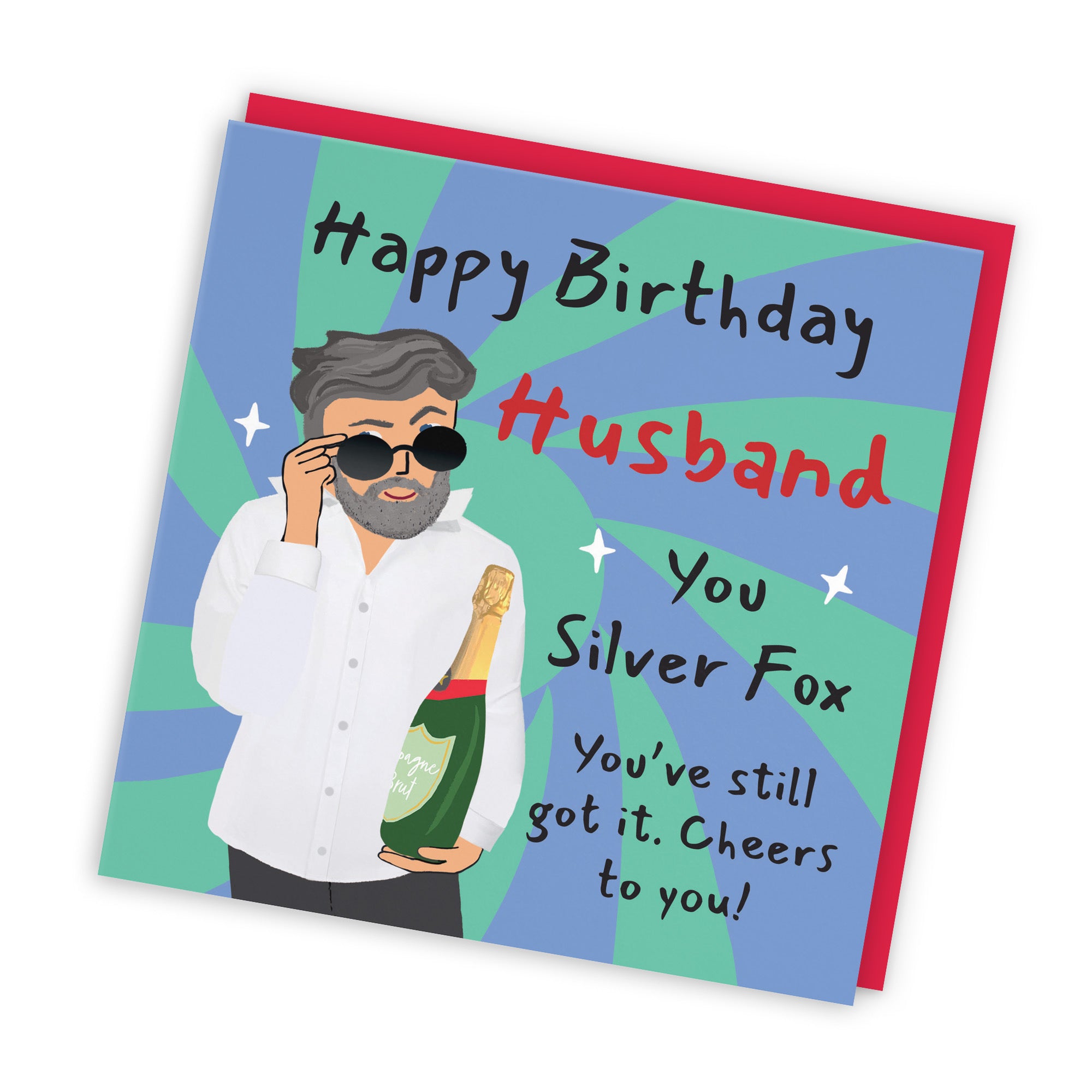 Husband Birthday Card Cool Dude Laugh Out Loud - Default Title (GK00016)