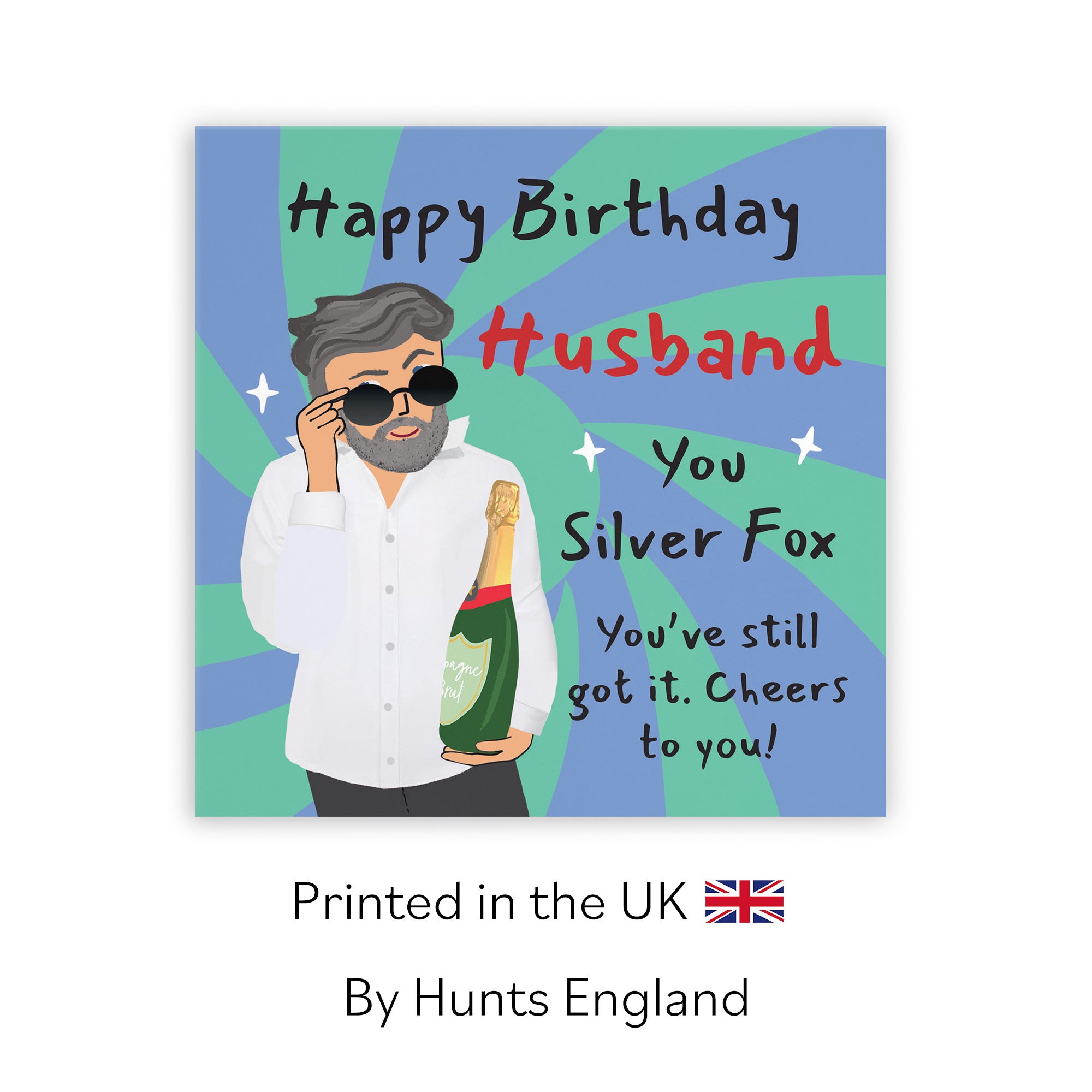 Husband Birthday Card Cool Dude Laugh Out Loud - Default Title (GK00016)