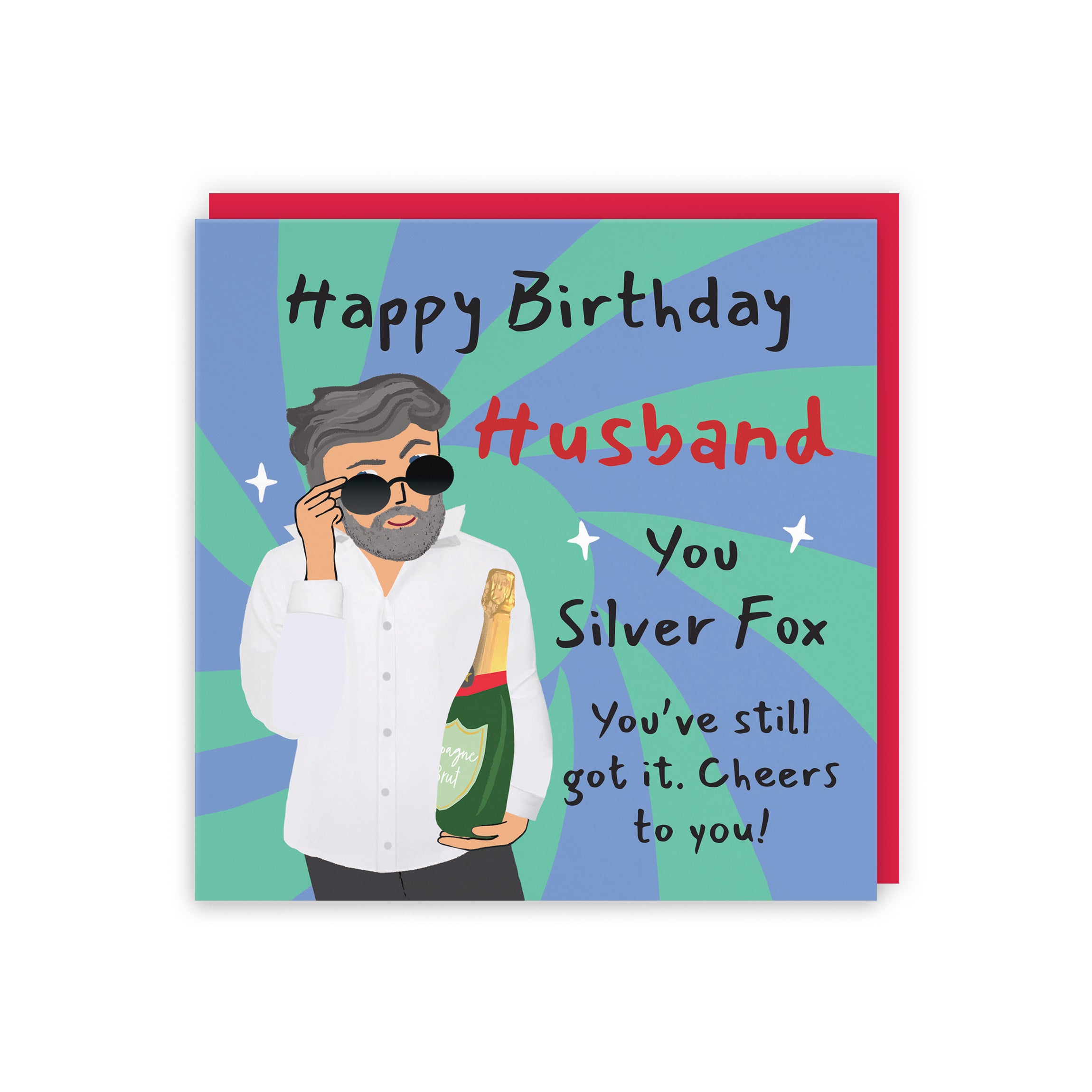 Husband Birthday Card Cool Dude Laugh Out Loud - Default Title (GK00016)