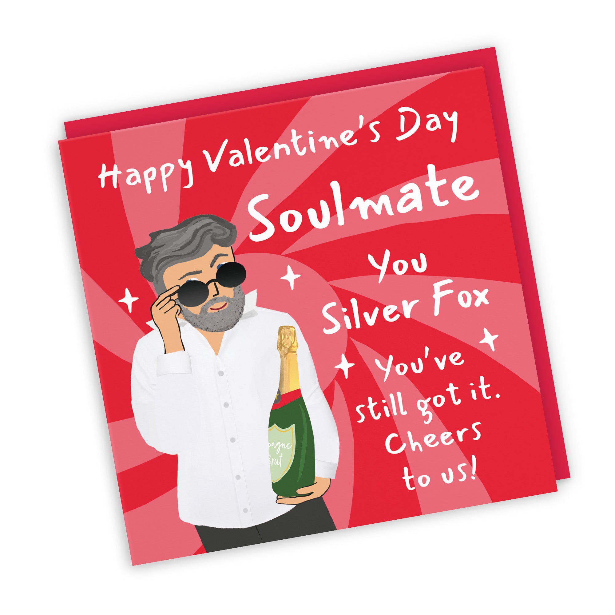 Soulmate Valentine’s Day Card Cool Dude Laugh Out Loud - Default Title (GK00170)