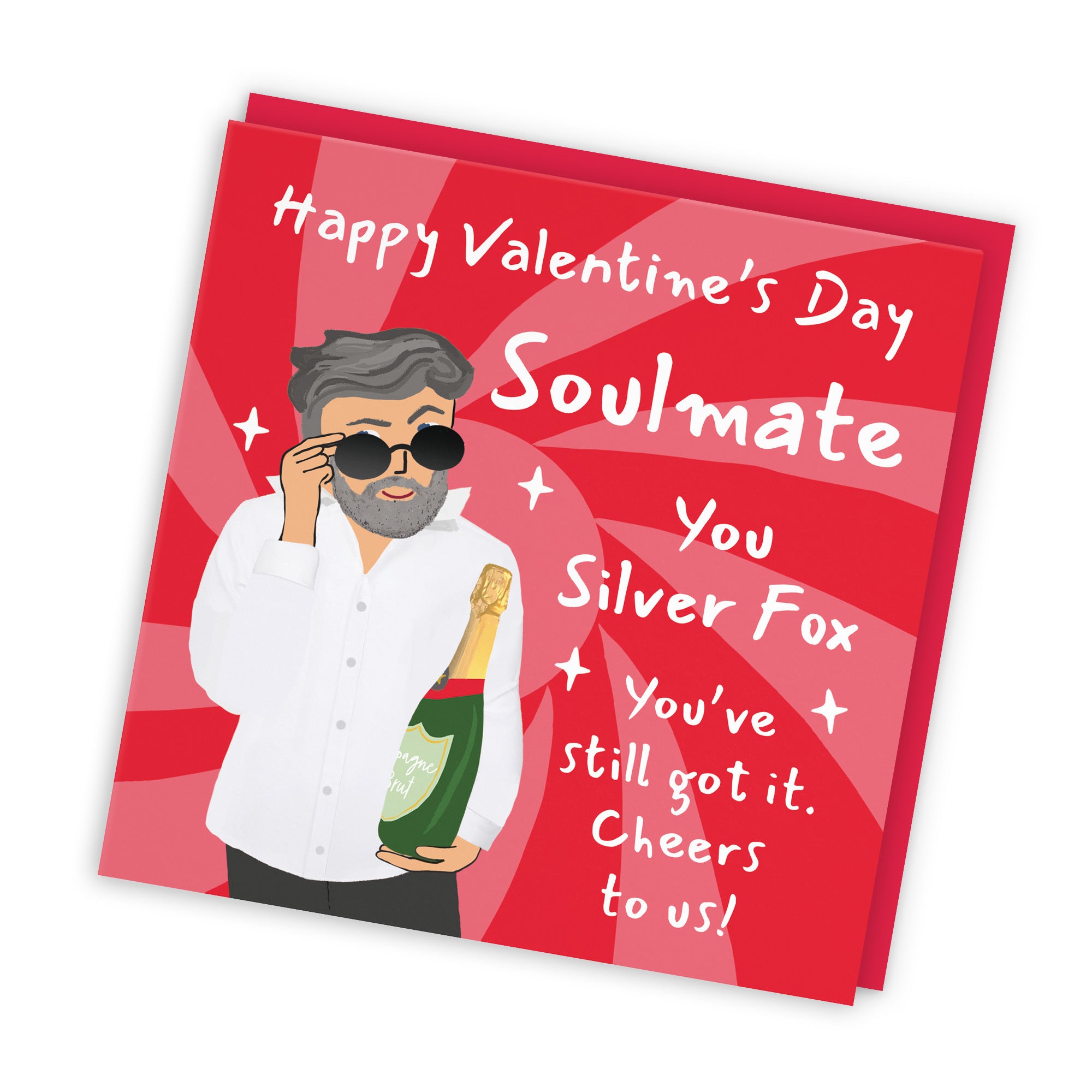 Soulmate Valentine’s Day Card Cool Dude Laugh Out Loud - Default Title (GK00170)