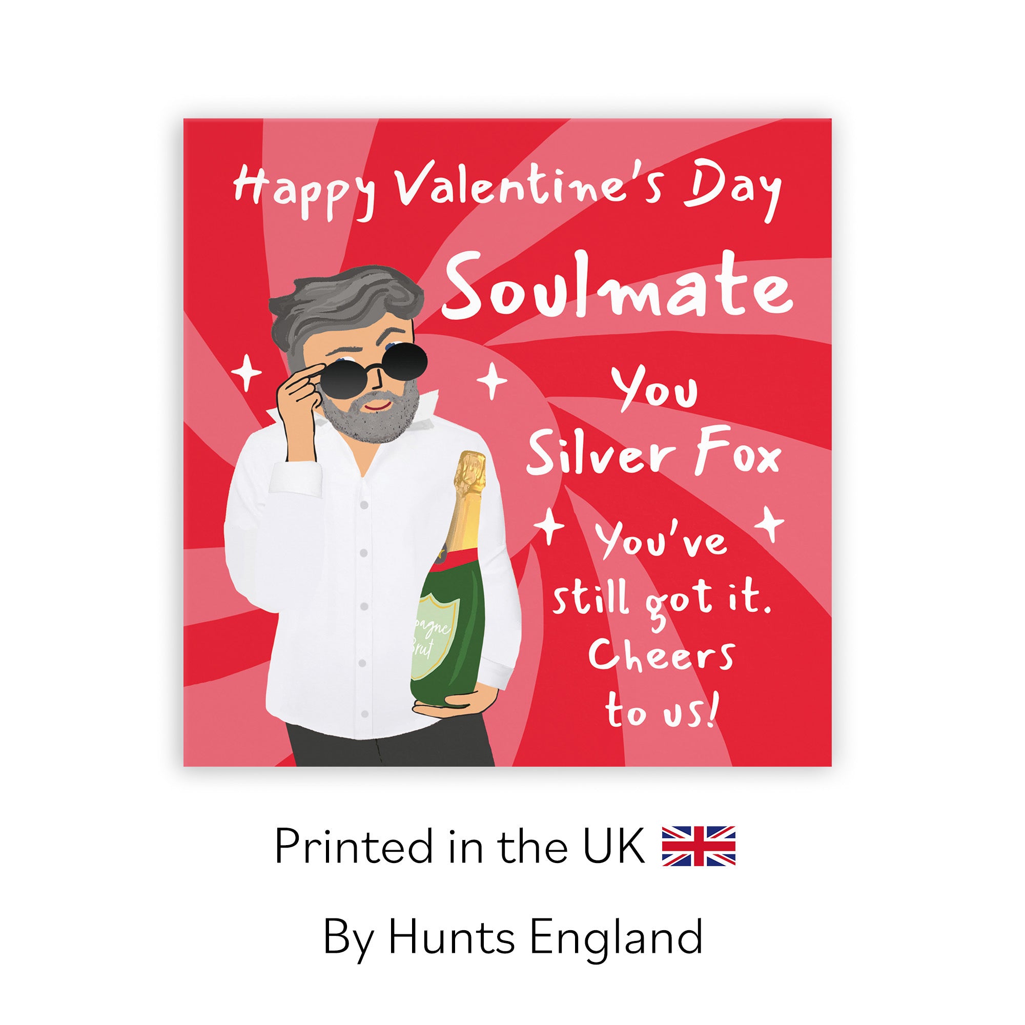 Soulmate Valentine’s Day Card Cool Dude Laugh Out Loud - Default Title (GK00170)