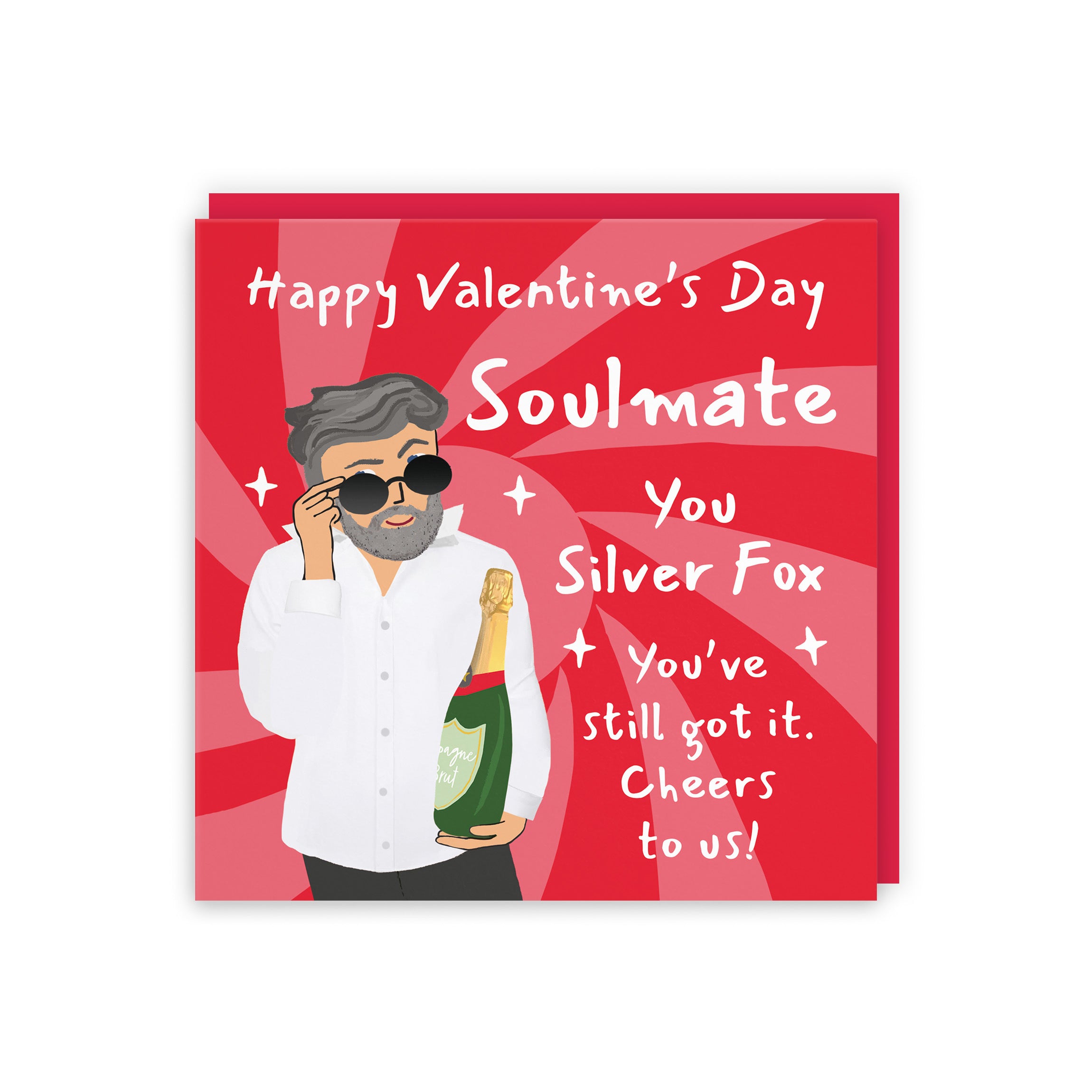 Soulmate Valentine’s Day Card Cool Dude Laugh Out Loud - Default Title (GK00170)