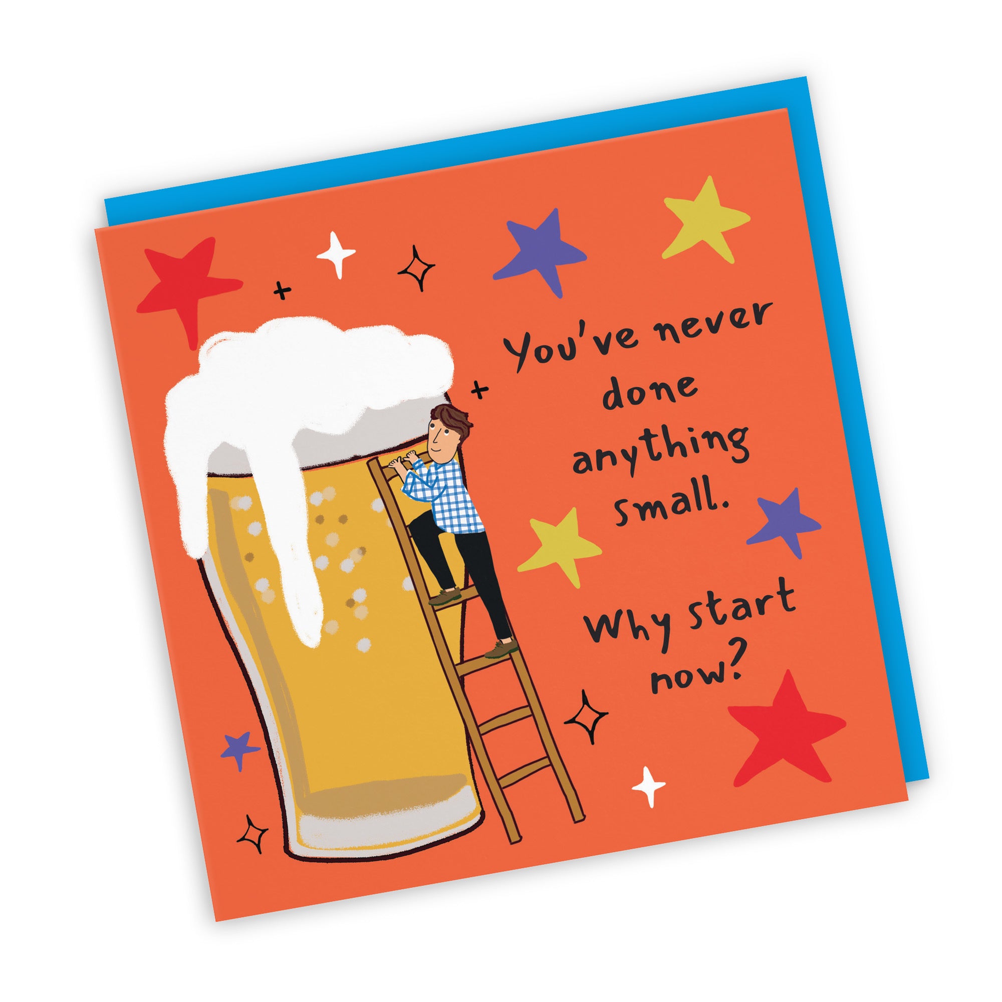 Men's Any Occasion Card Big Beer Laugh Out Loud - Default Title (GK00224)