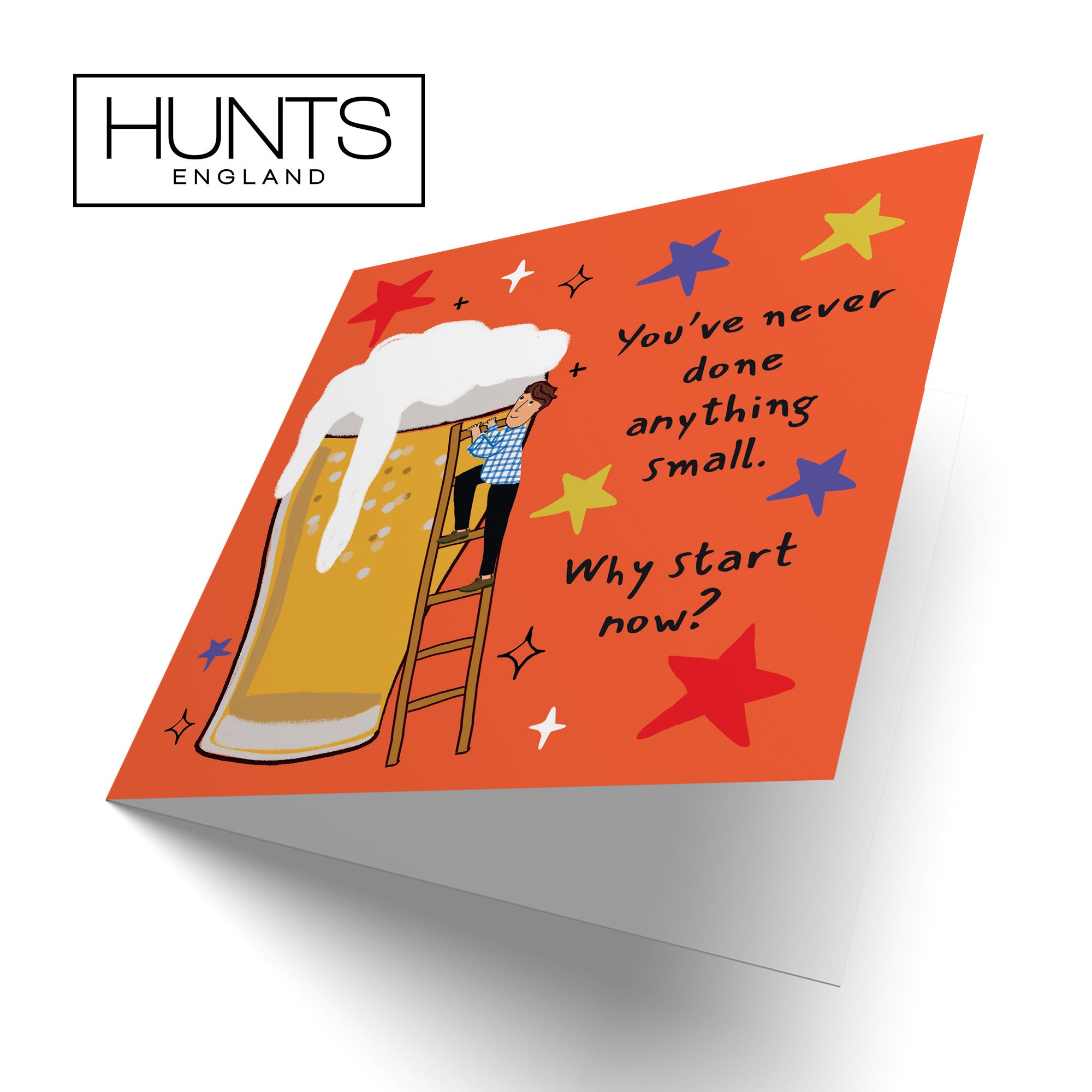 Men's Any Occasion Card Big Beer Laugh Out Loud - Default Title (GK00224)