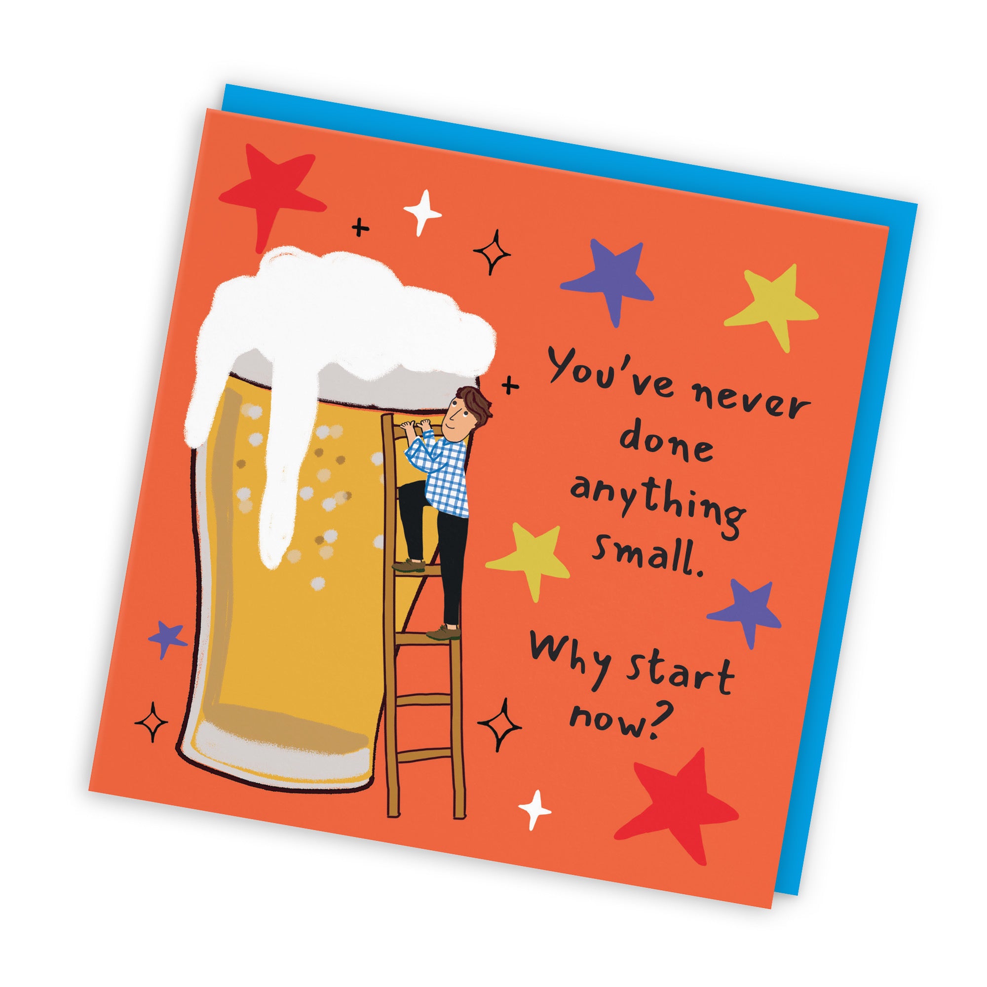 Men's Any Occasion Card Big Beer Laugh Out Loud - Default Title (GK00224)