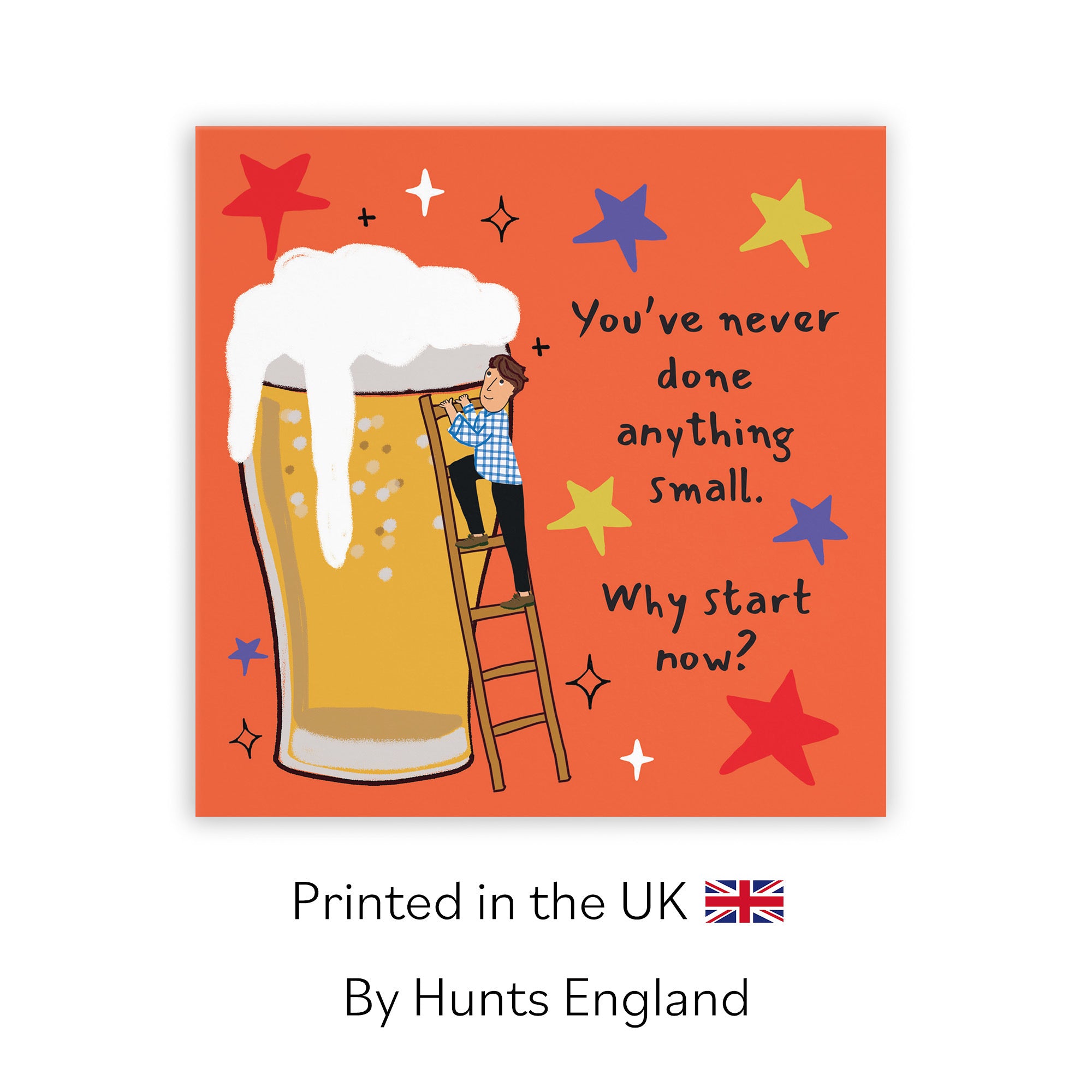 Men's Any Occasion Card Big Beer Laugh Out Loud - Default Title (GK00224)