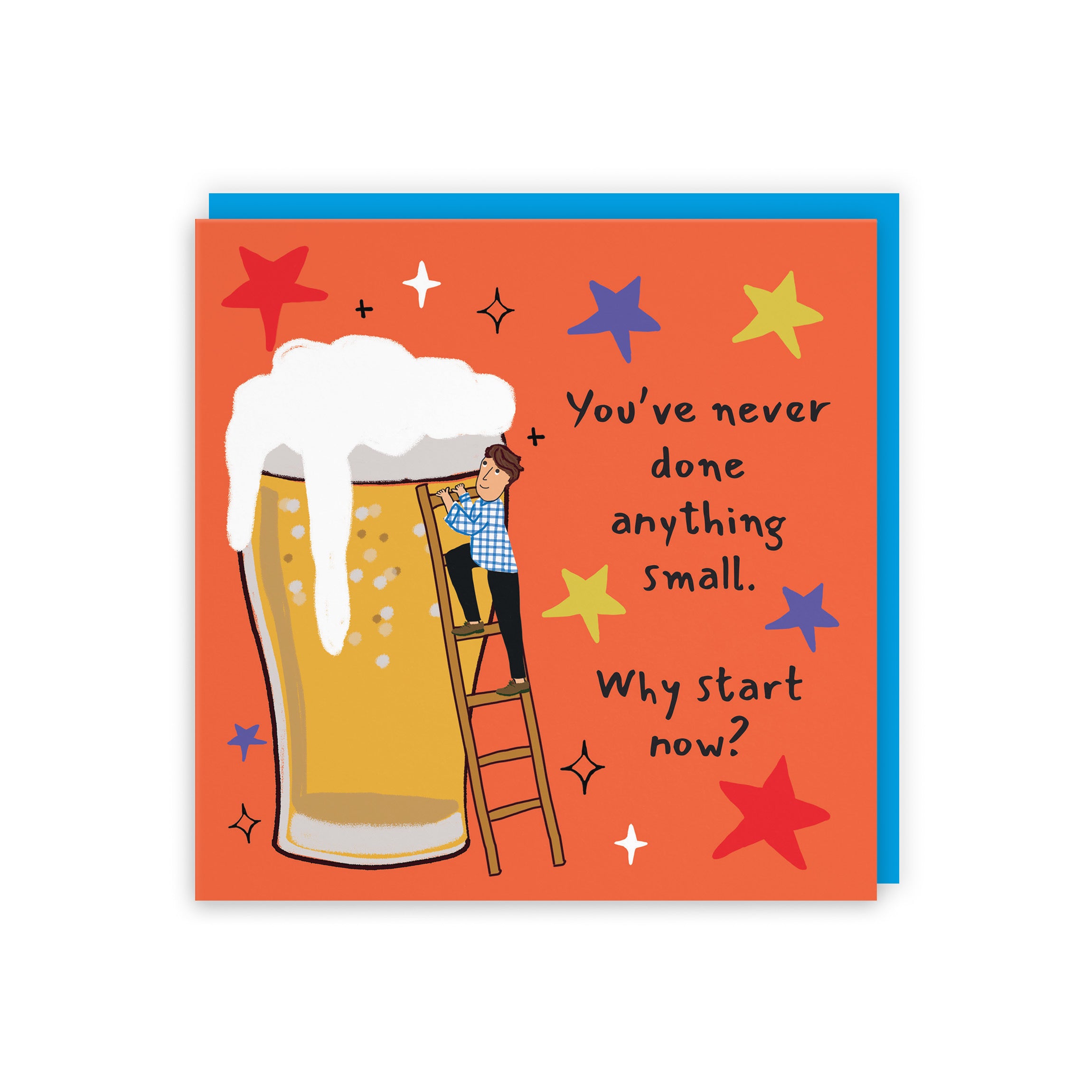 Men's Any Occasion Card Big Beer Laugh Out Loud - Default Title (GK00224)