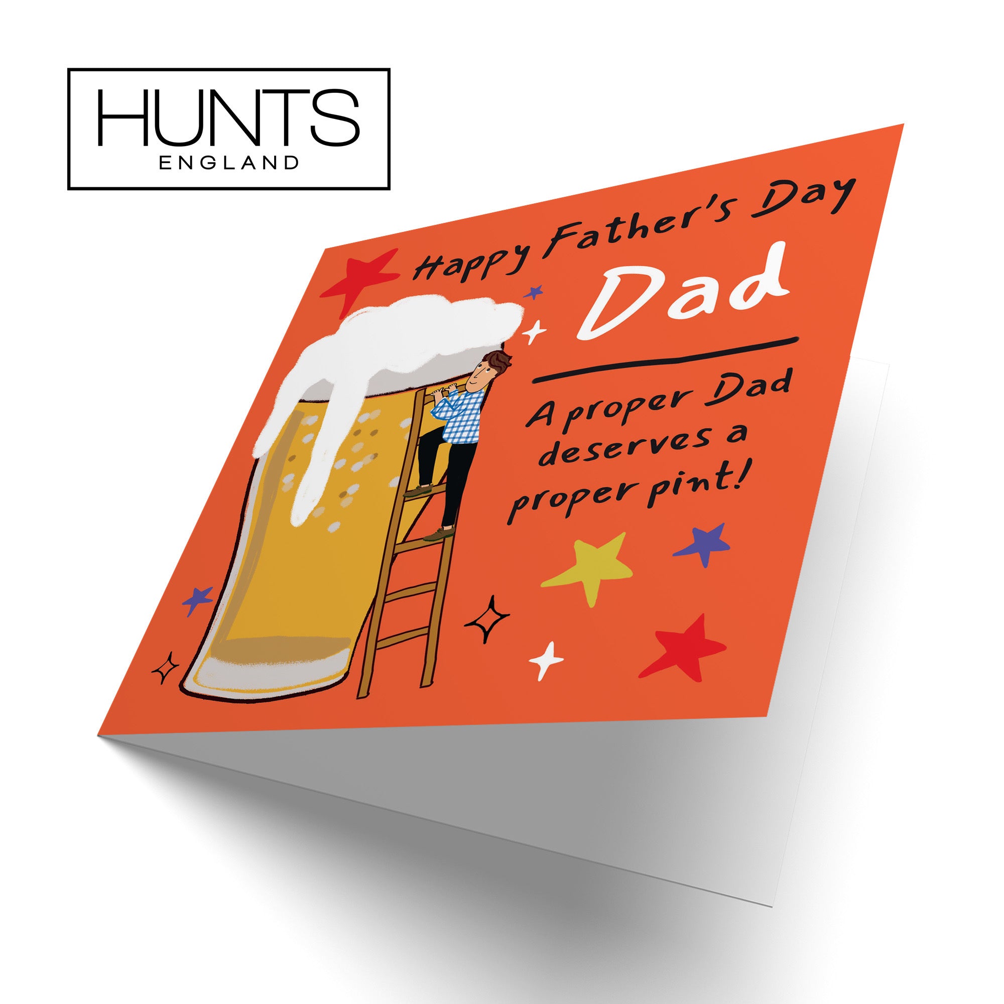 Dad Father's Day Card Big Beer Laugh Out Loud - Default Title (GK00328)