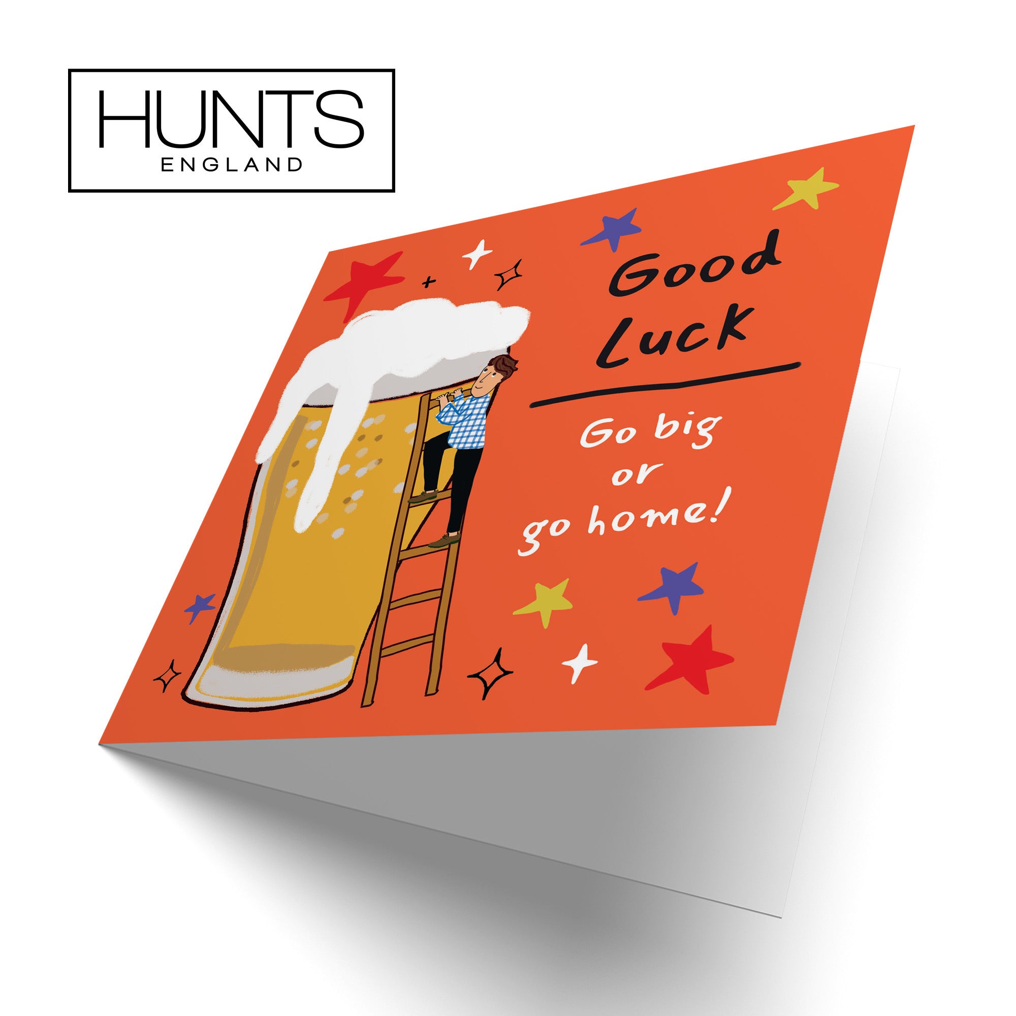 Men's Good Luck Card Big Beer Laugh Out Loud - Default Title (GK00332)