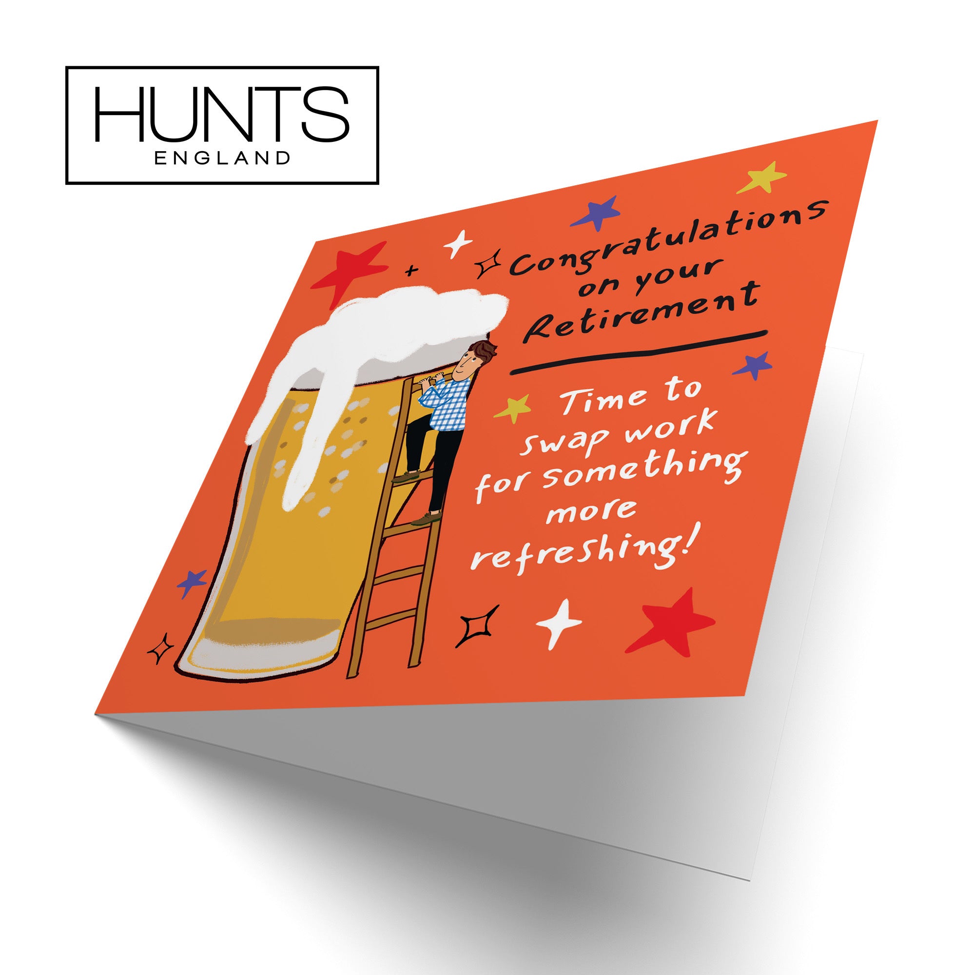 Men's Retirement Card Big Beer Laugh Out Loud - Default Title (GK00338)