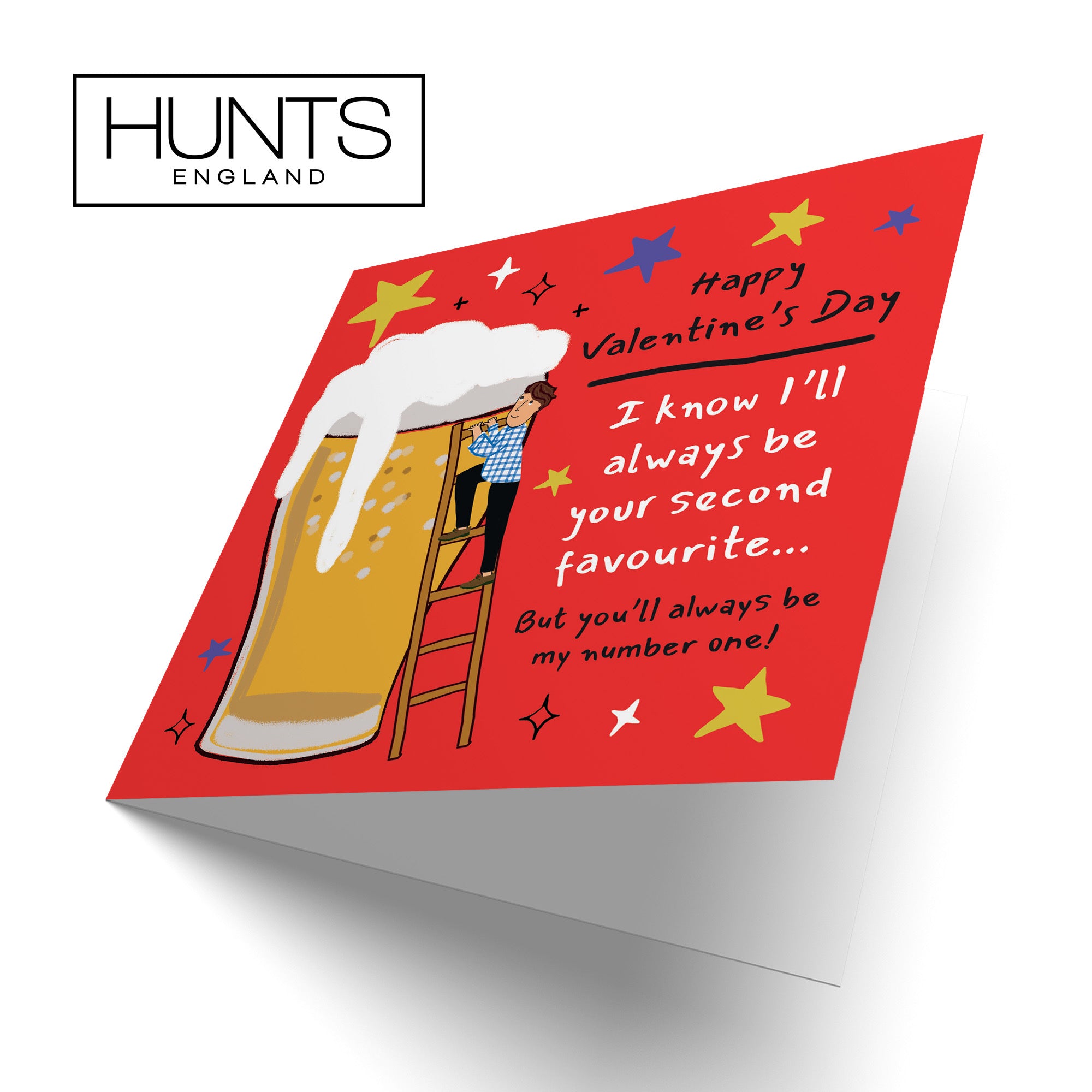 Men's Valentine’s Day Card Big Beer Laugh Out Loud - Default Title (GK00342)