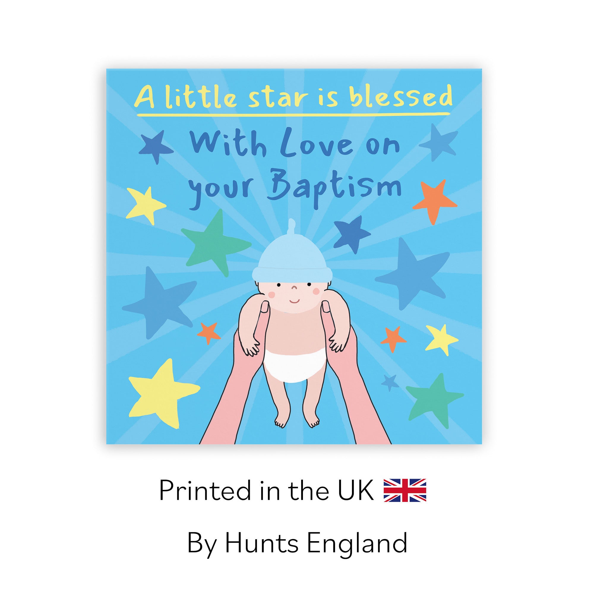 Boys Baptism Card Bundle Of Joy Laugh Out Loud - Default Title (GK00488)