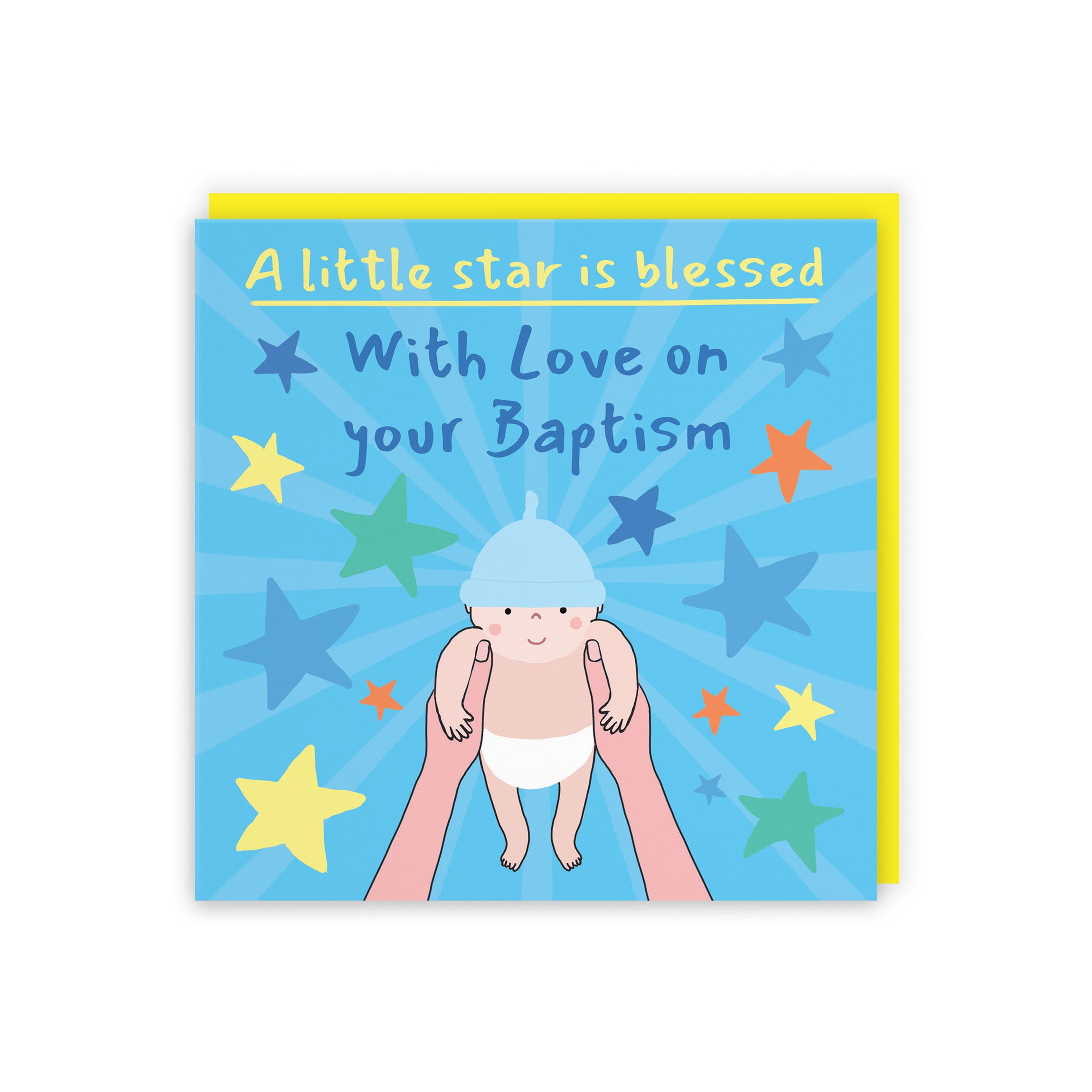 Boys Baptism Card Bundle Of Joy Laugh Out Loud - Default Title (GK00488)