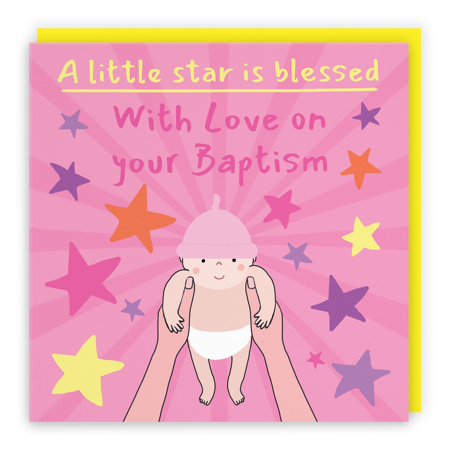 Girls Baptism Card Bundle Of Joy Laugh Out Loud - Default Title (GK00489)
